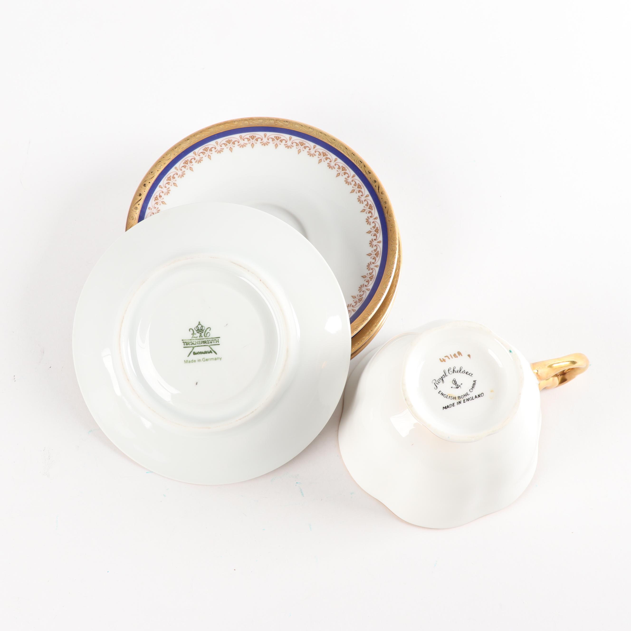Syracuse "Queen Anne" with Royal Chelsea and Zehendner Porcelain Tableware