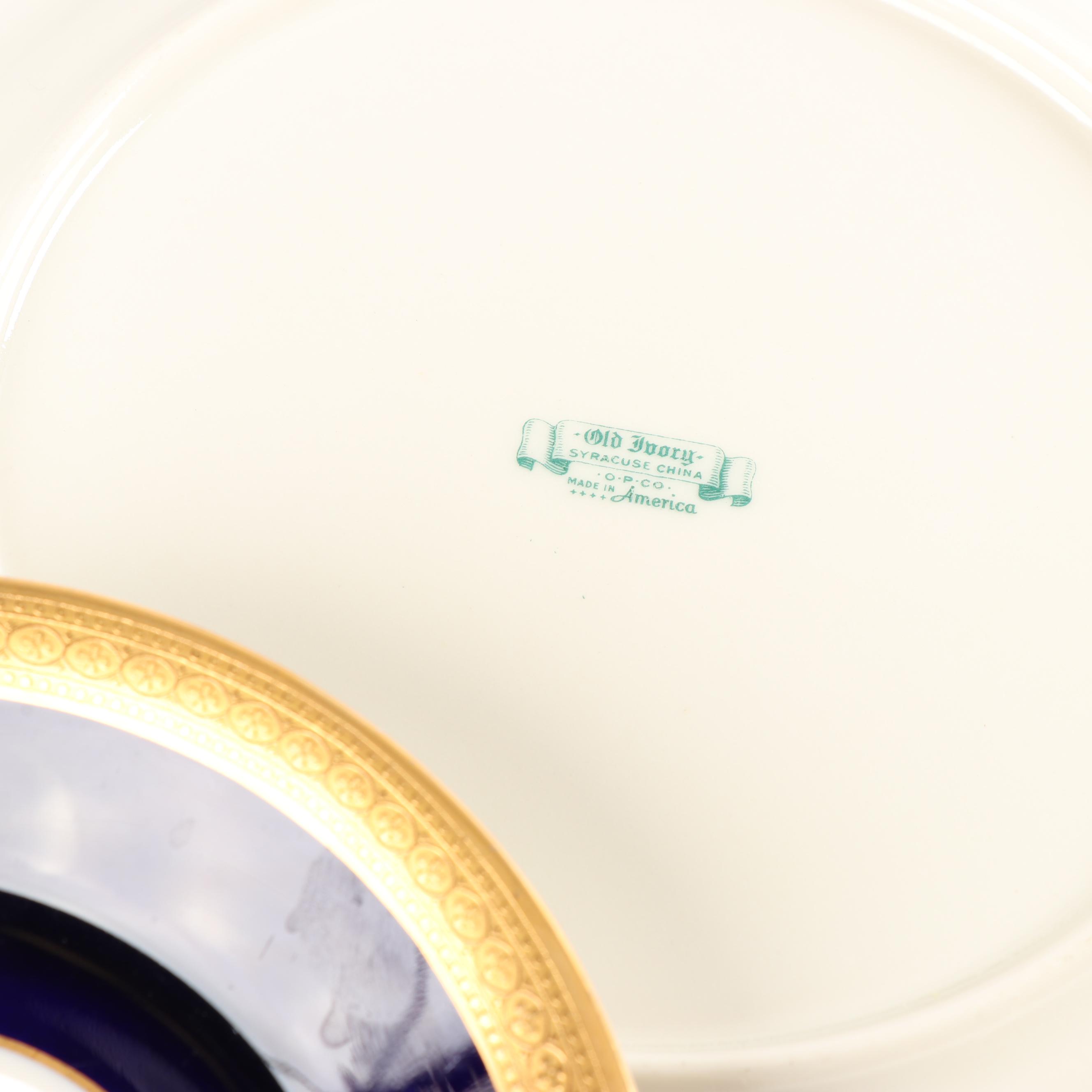 Syracuse "Queen Anne" with Royal Chelsea and Zehendner Porcelain Tableware