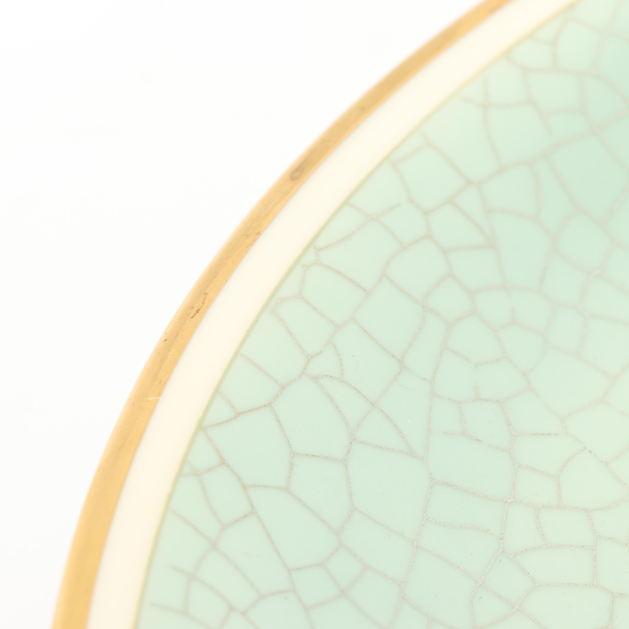 1940s Rosenthal "Cattleya" Footed Porcelain Bowl