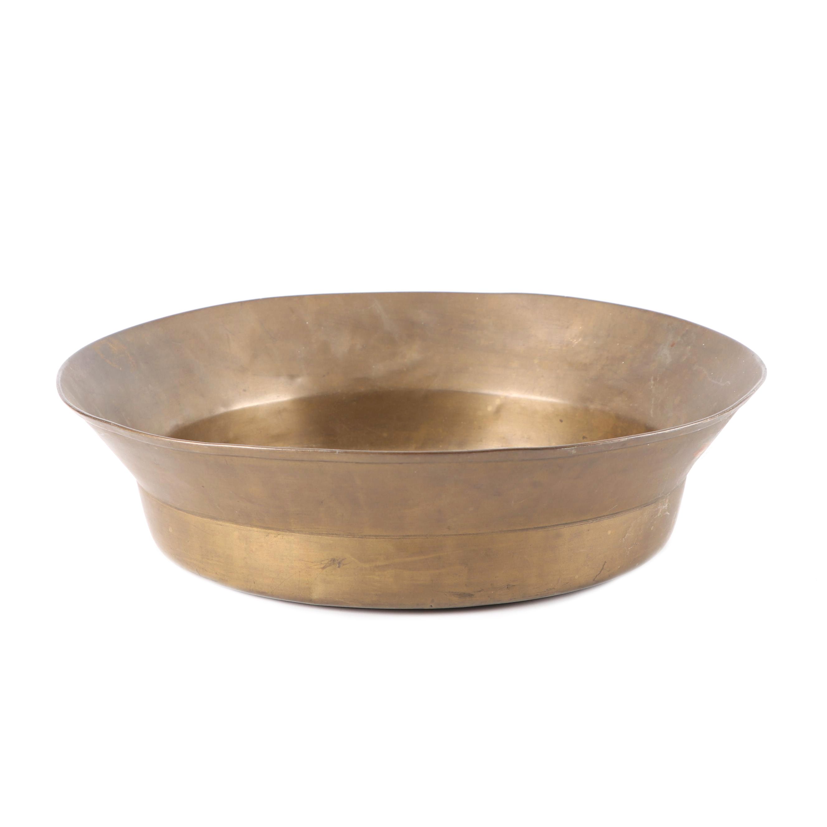 Vintage Brass Prospecting and Gold Mining Pan