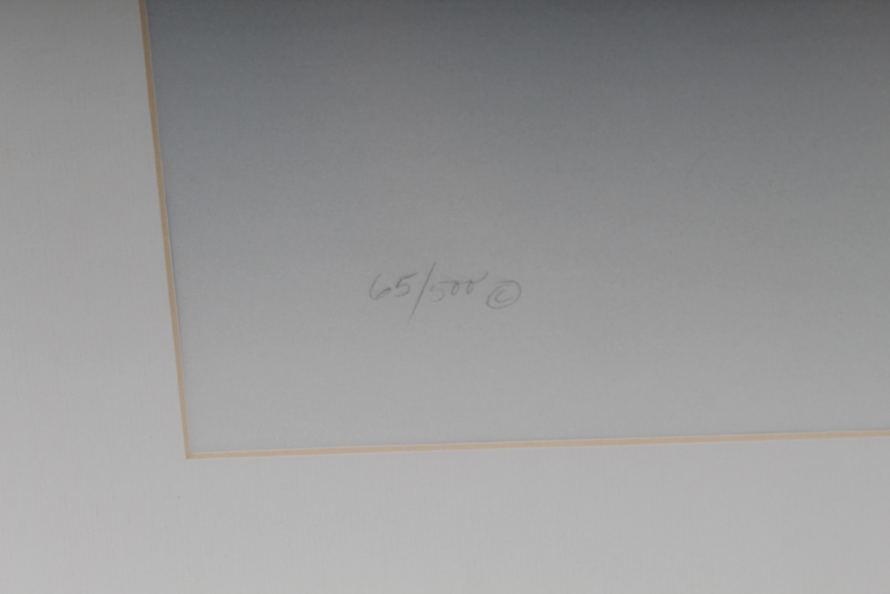 A. Greer Limited Edition Relief Print "Calla Lily"