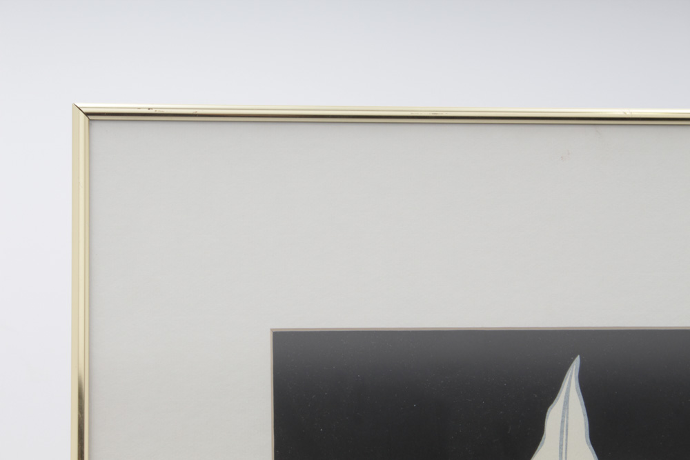 A. Greer Limited Edition Relief Print "Calla Lily"