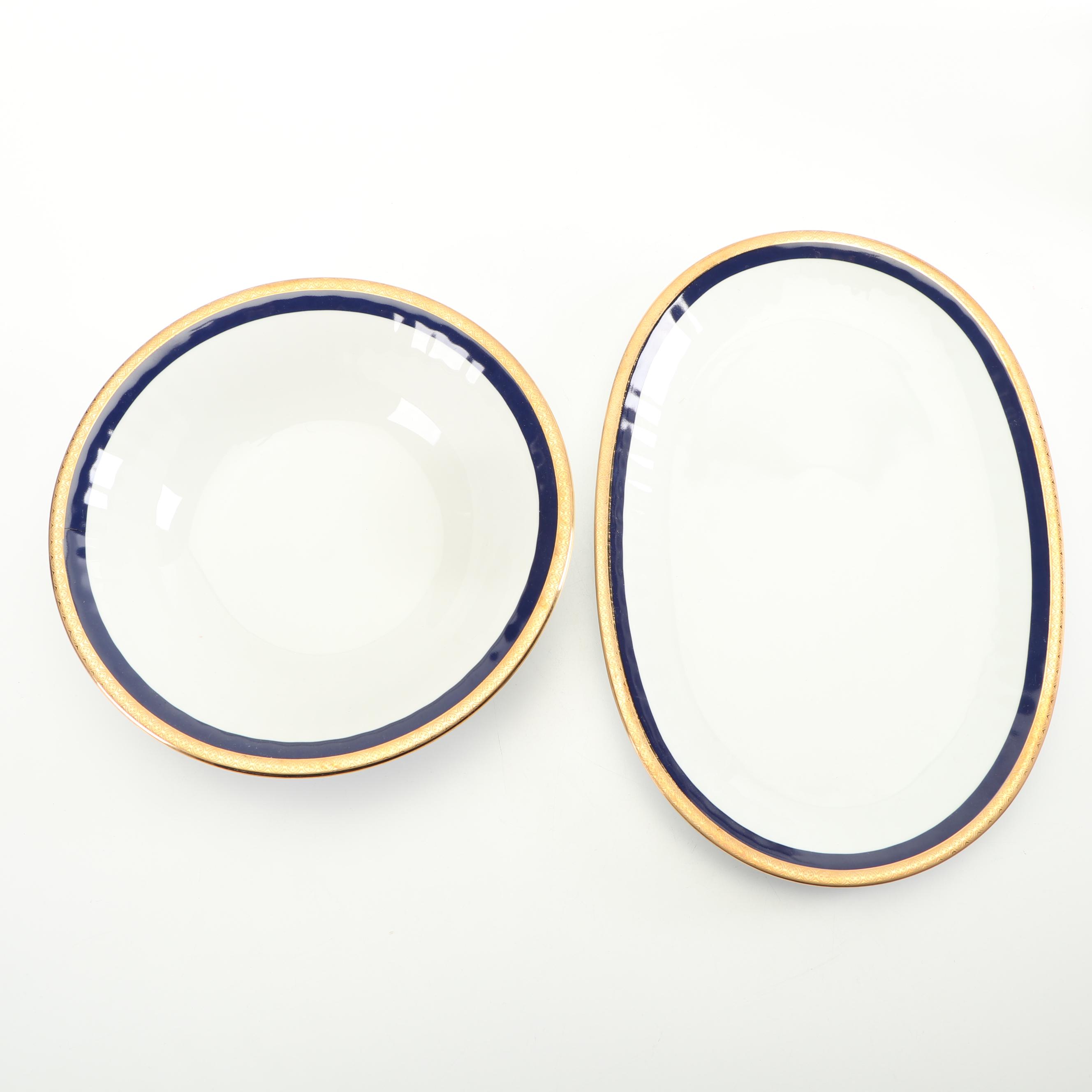 Vintage Gebrüder Winterling Porcelain Coffee Set and Serveware