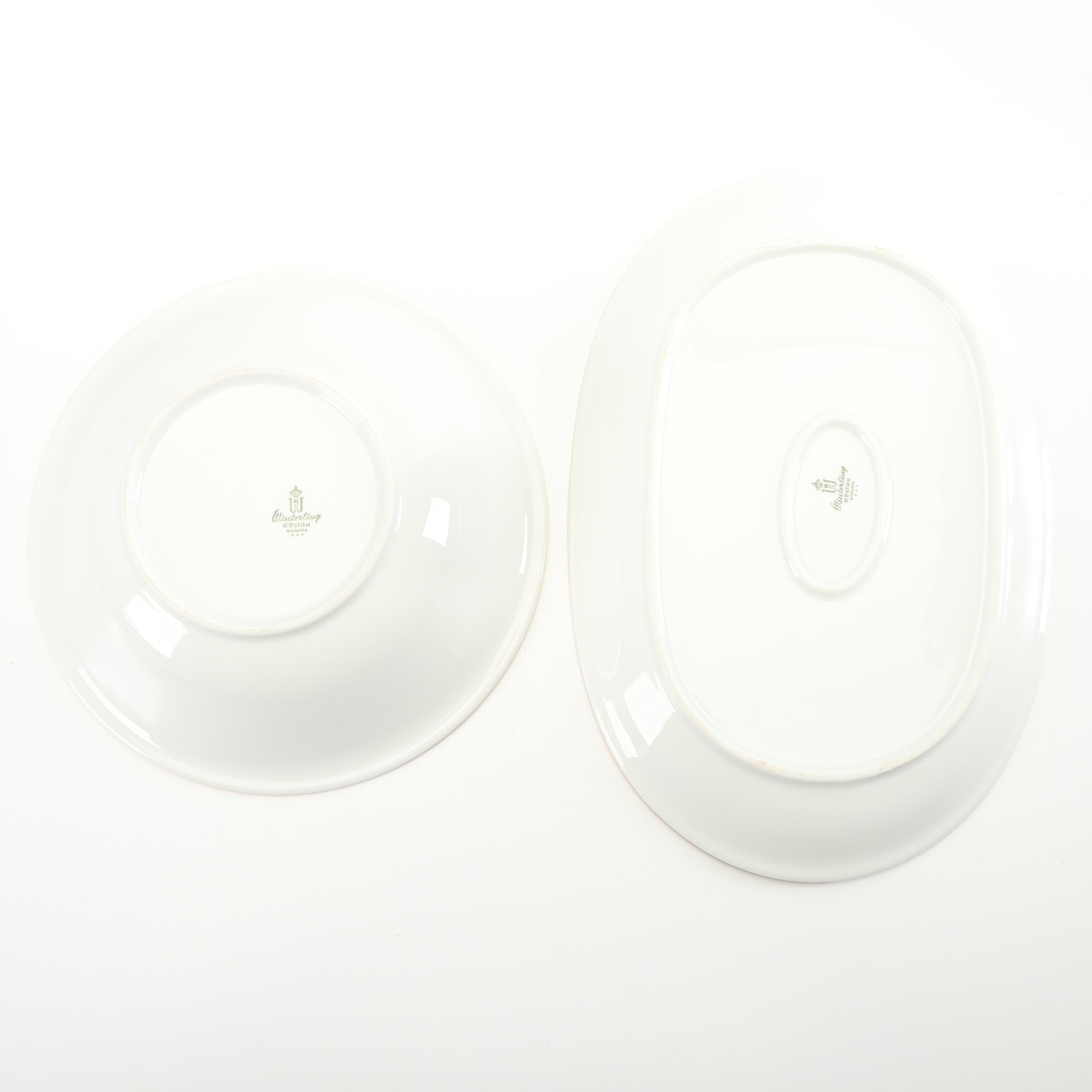 Vintage Gebrüder Winterling Porcelain Coffee Set and Serveware