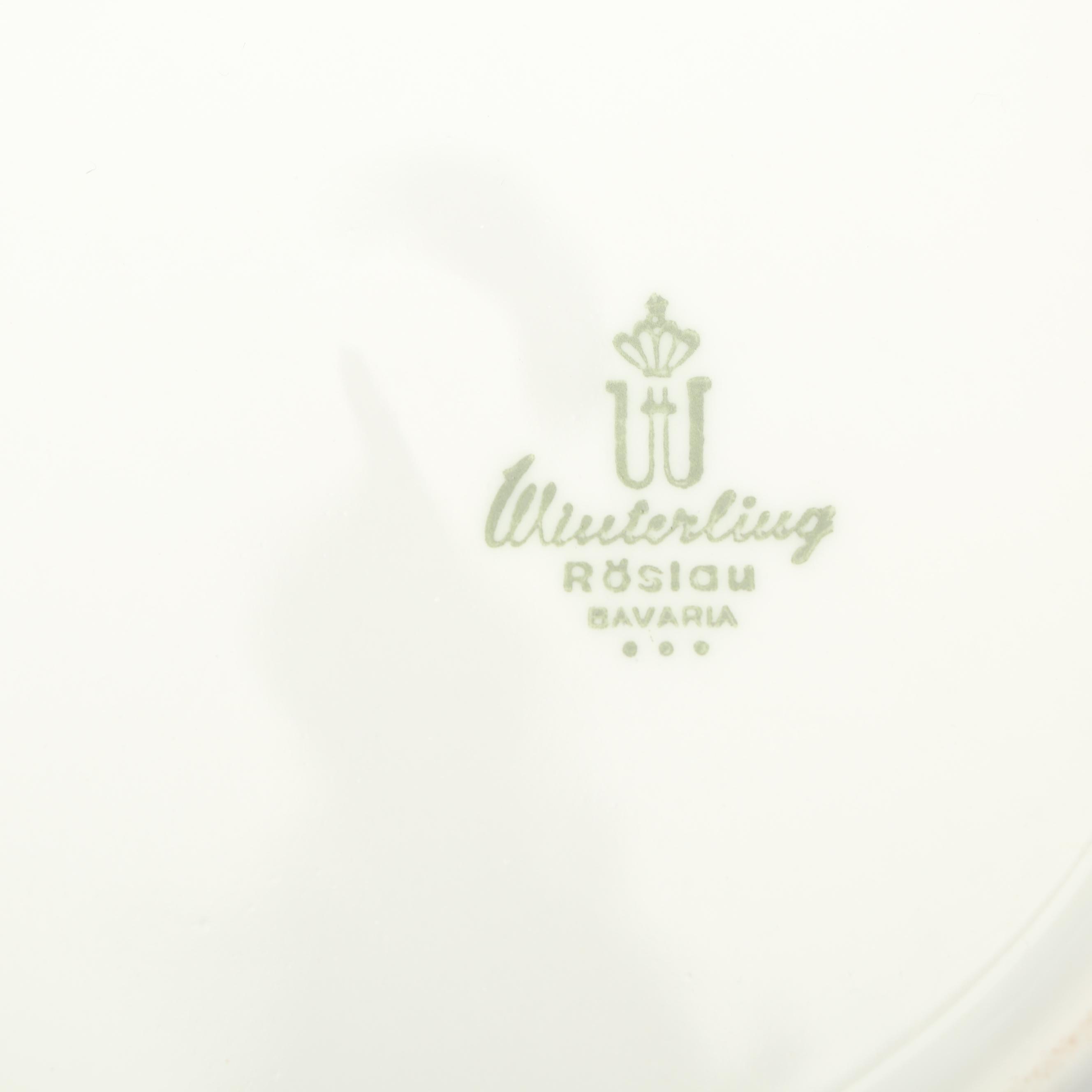 Vintage Gebrüder Winterling Porcelain Coffee Set and Serveware