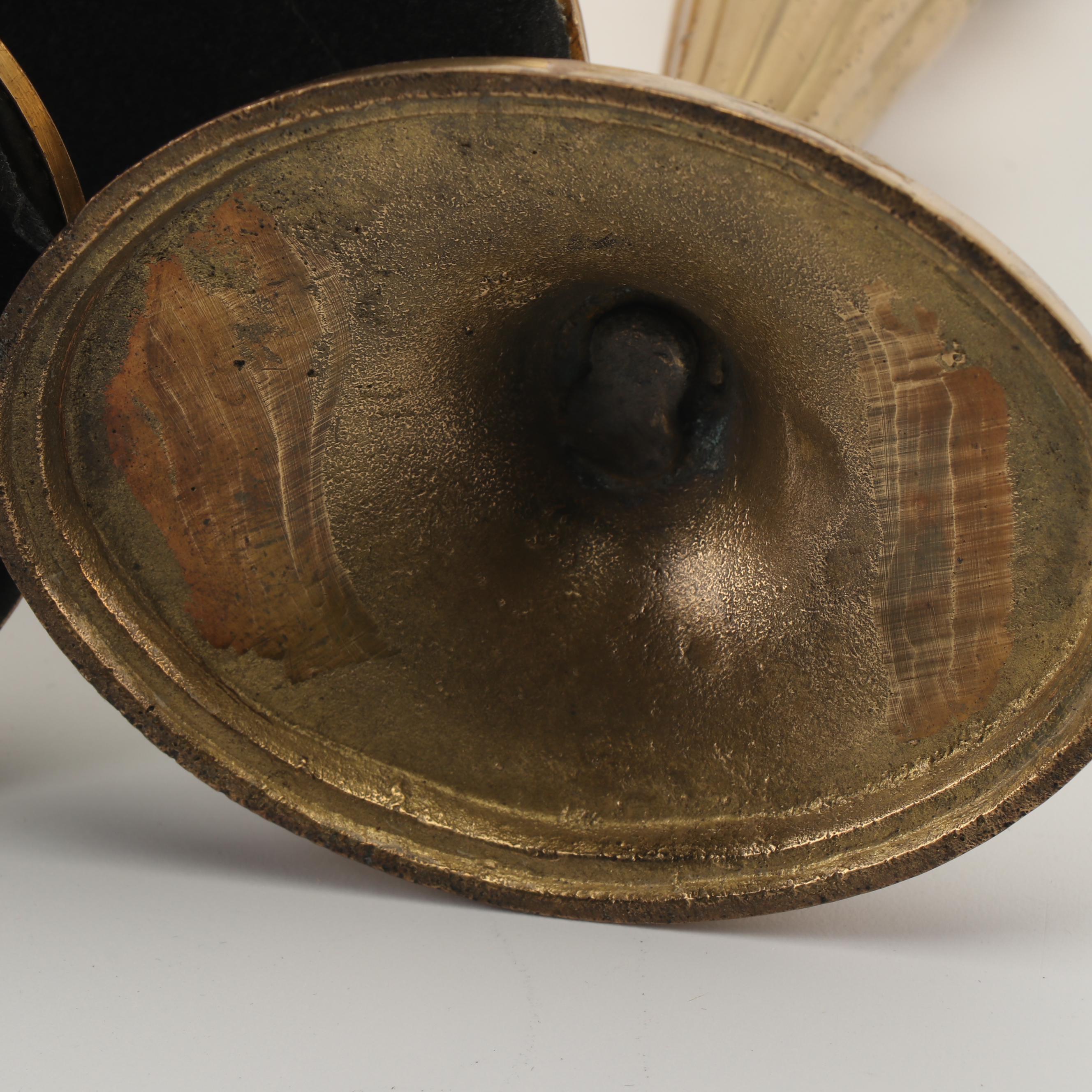 Brass Candelabra Candlestick Lamp with Brass Candleholders