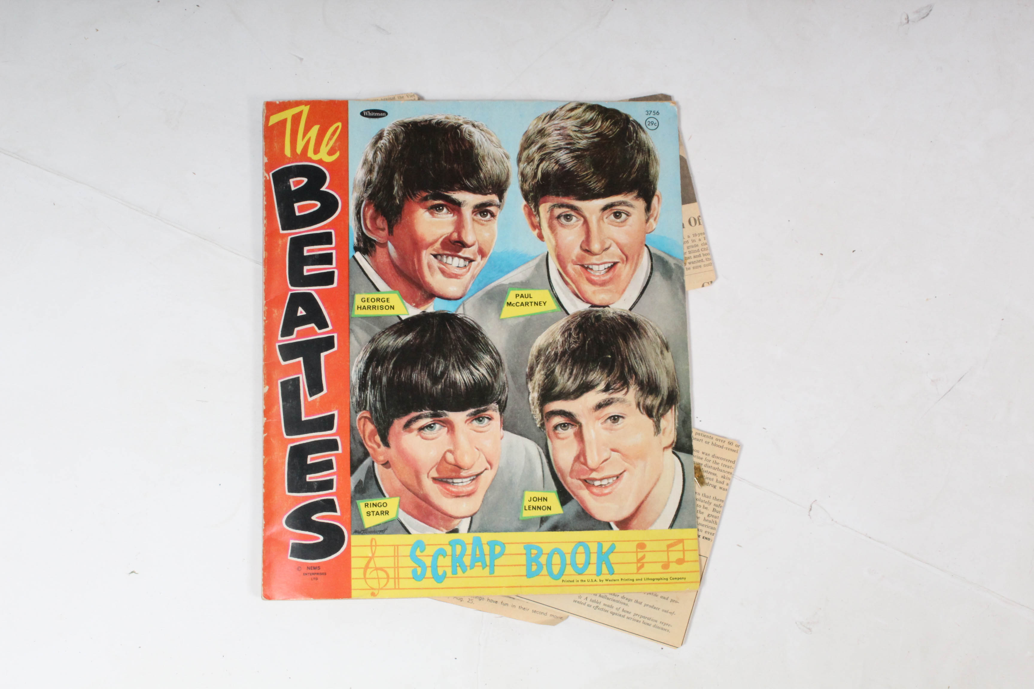 Beatles Scrapbook and Albums With "White Album" White Vinyl Edition