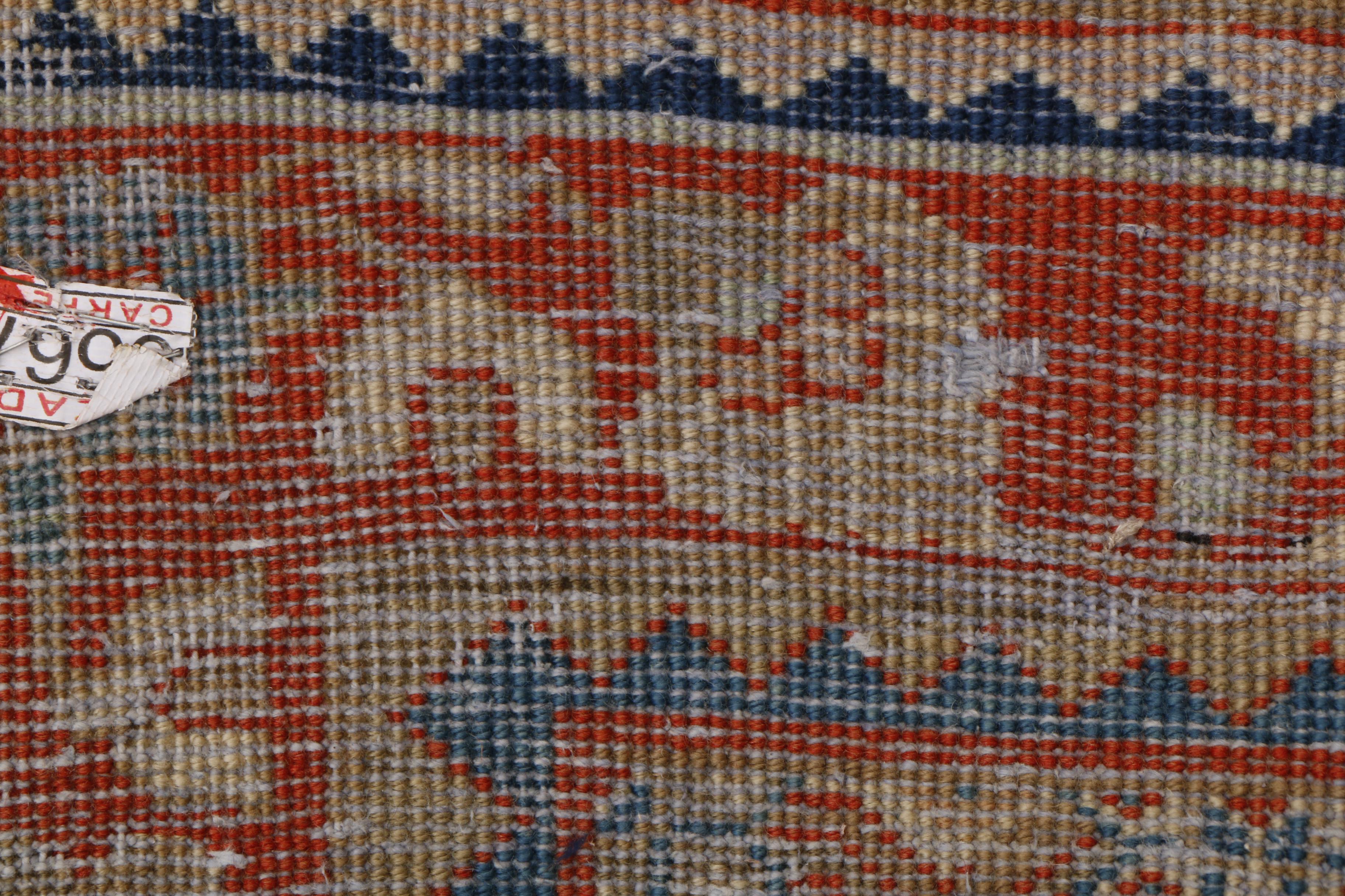 Hand-Knotted Persian Lilihan Wool Carpet Runner