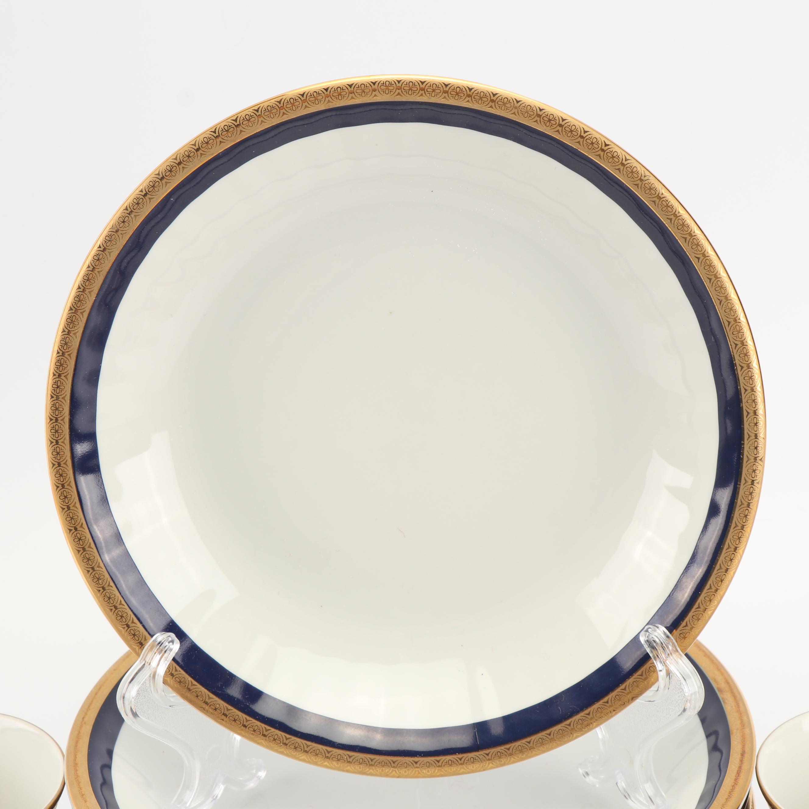 Vintage Gebrüder Winterling Porcelain Cups and Soup Bowls