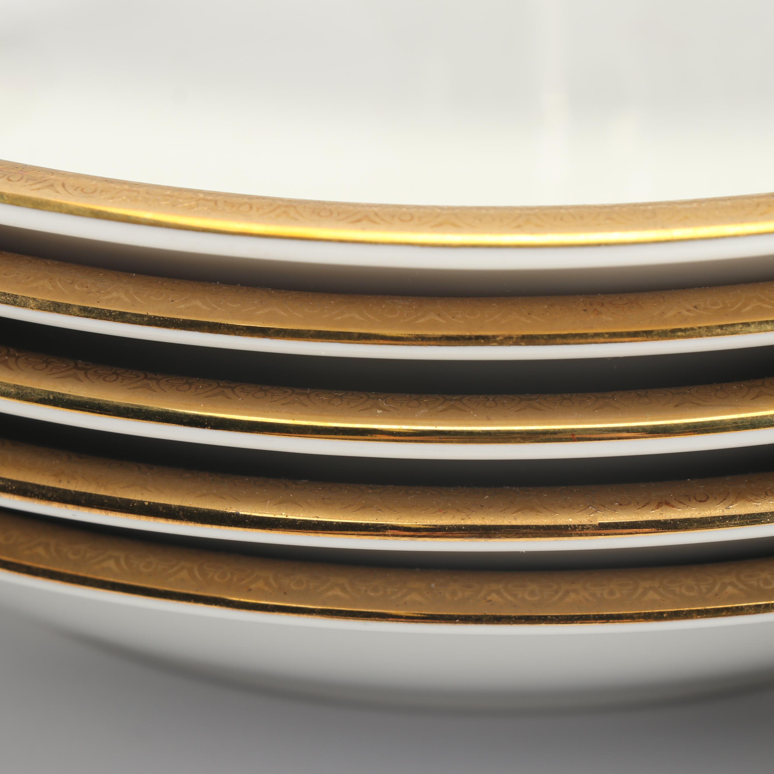 Vintage Gebrüder Winterling Porcelain Cups and Soup Bowls