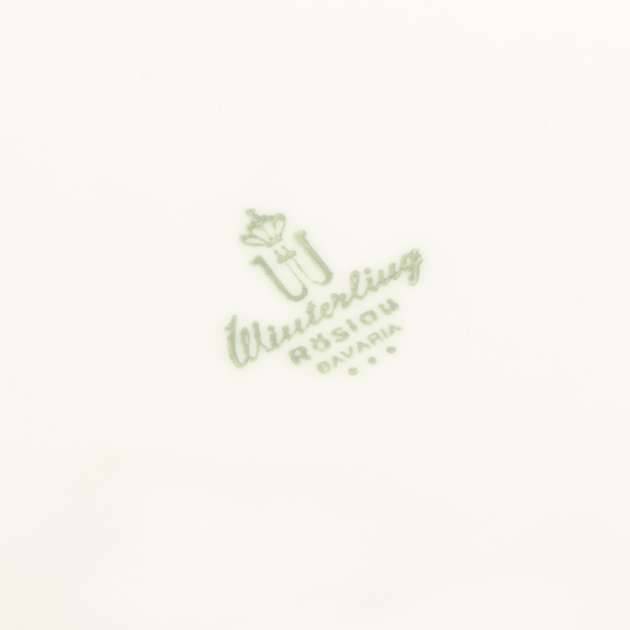 Vintage Gebrüder Winterling Porcelain Cups and Soup Bowls