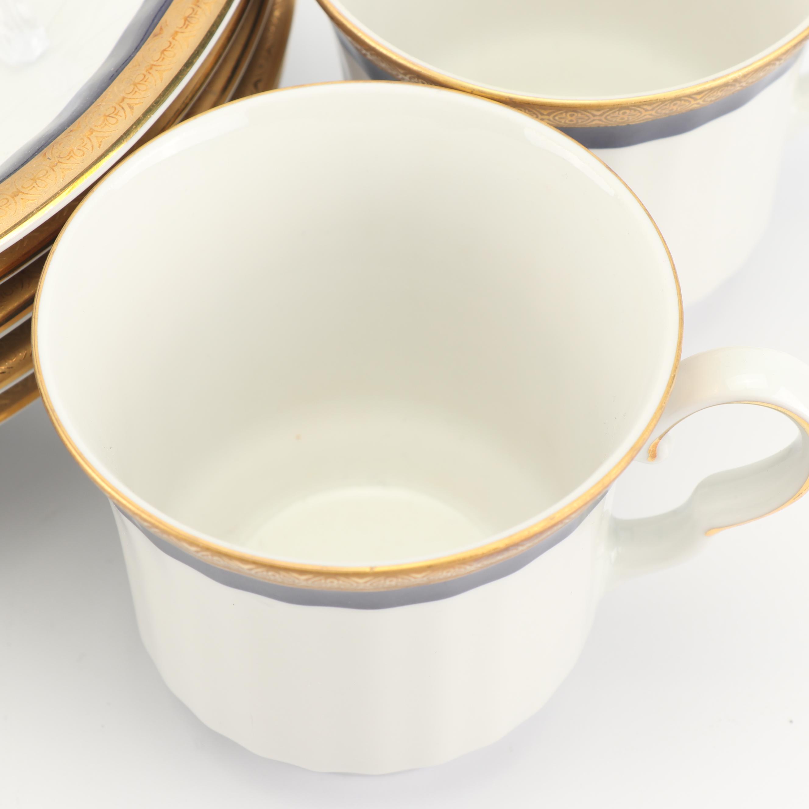 Vintage Gebrüder Winterling Porcelain Cups and Soup Bowls