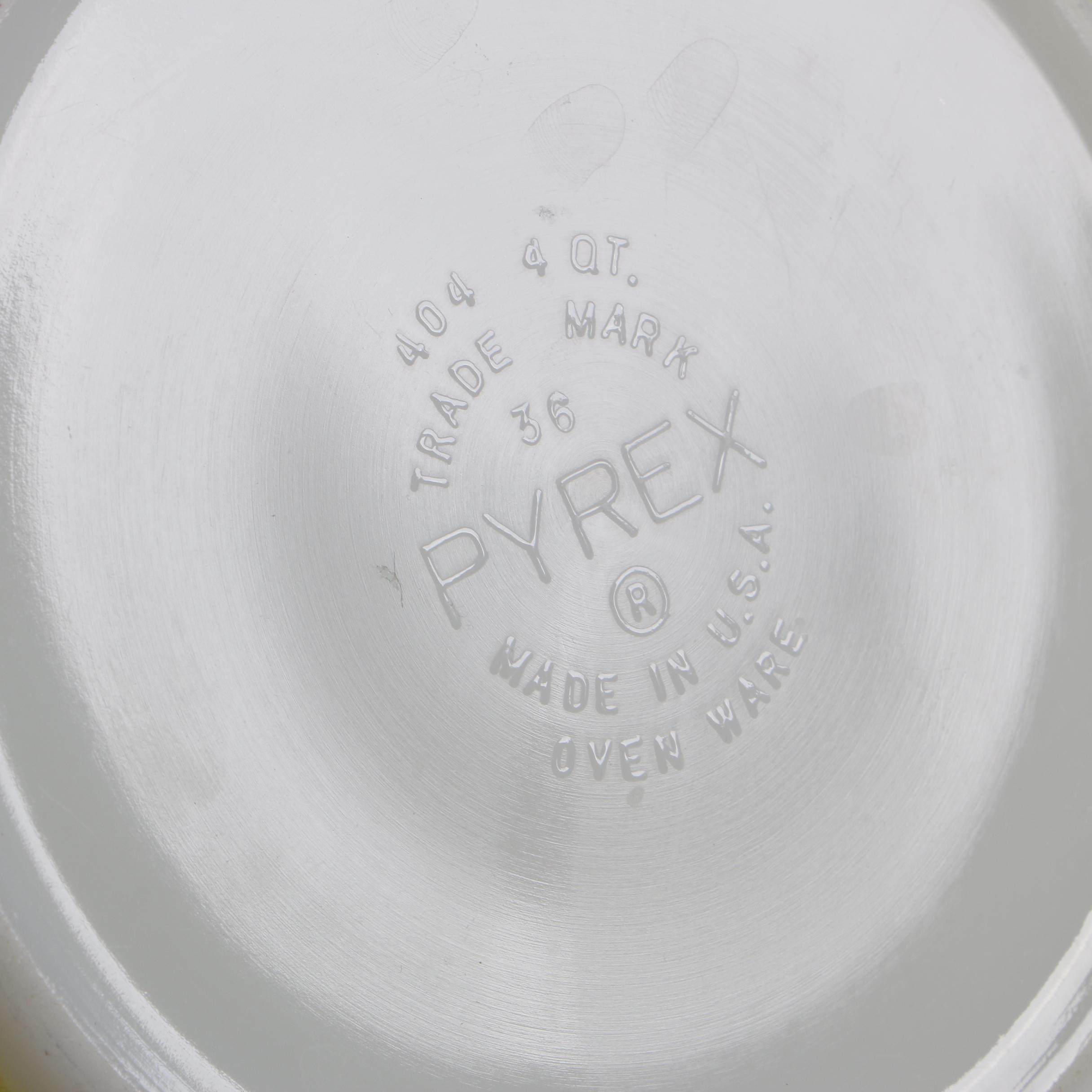 Vintage Pyrex "Primary Colors" Nesting Bowls c. 1945-1949