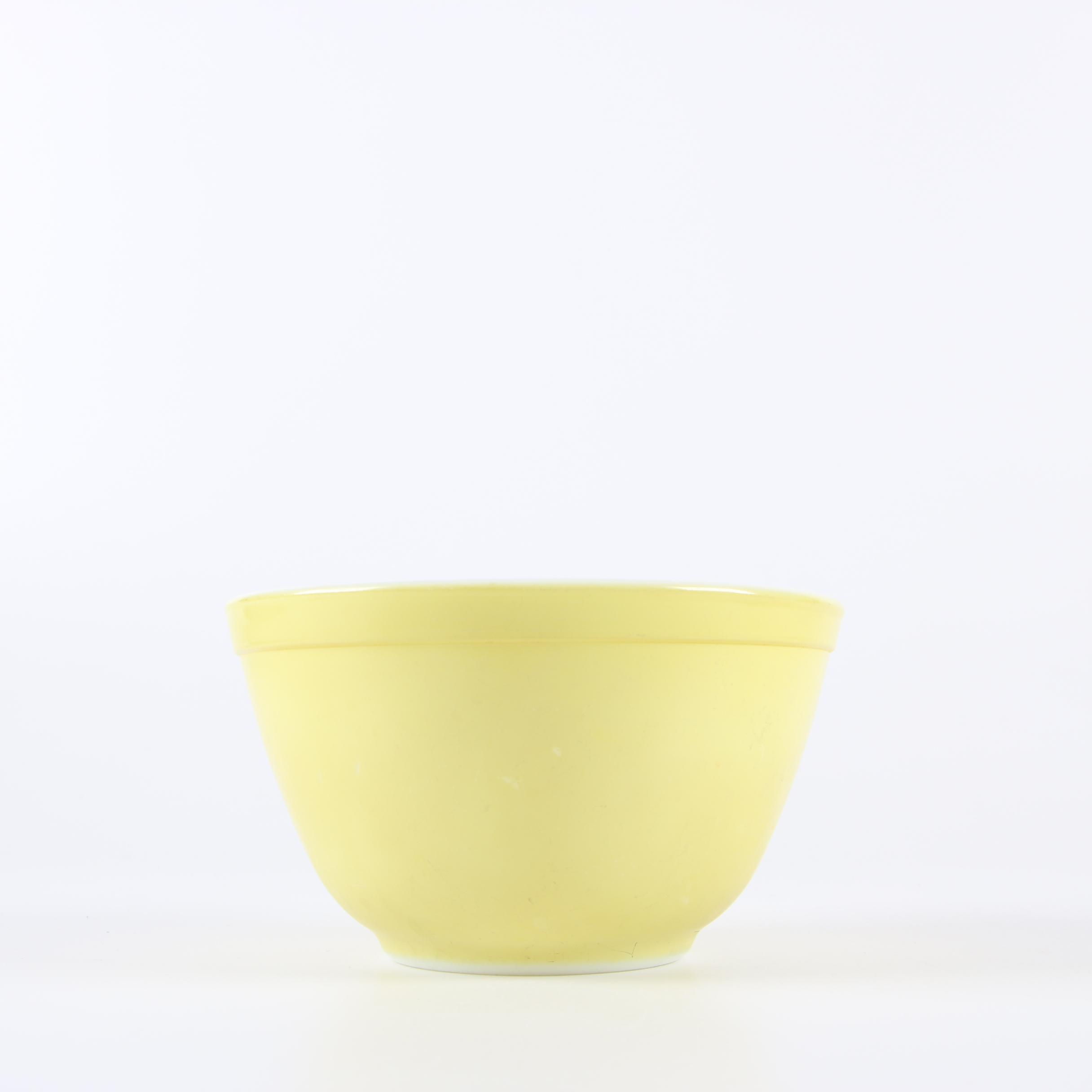 Vintage Pyrex "Primary Colors" Nesting Bowls c. 1945-1949