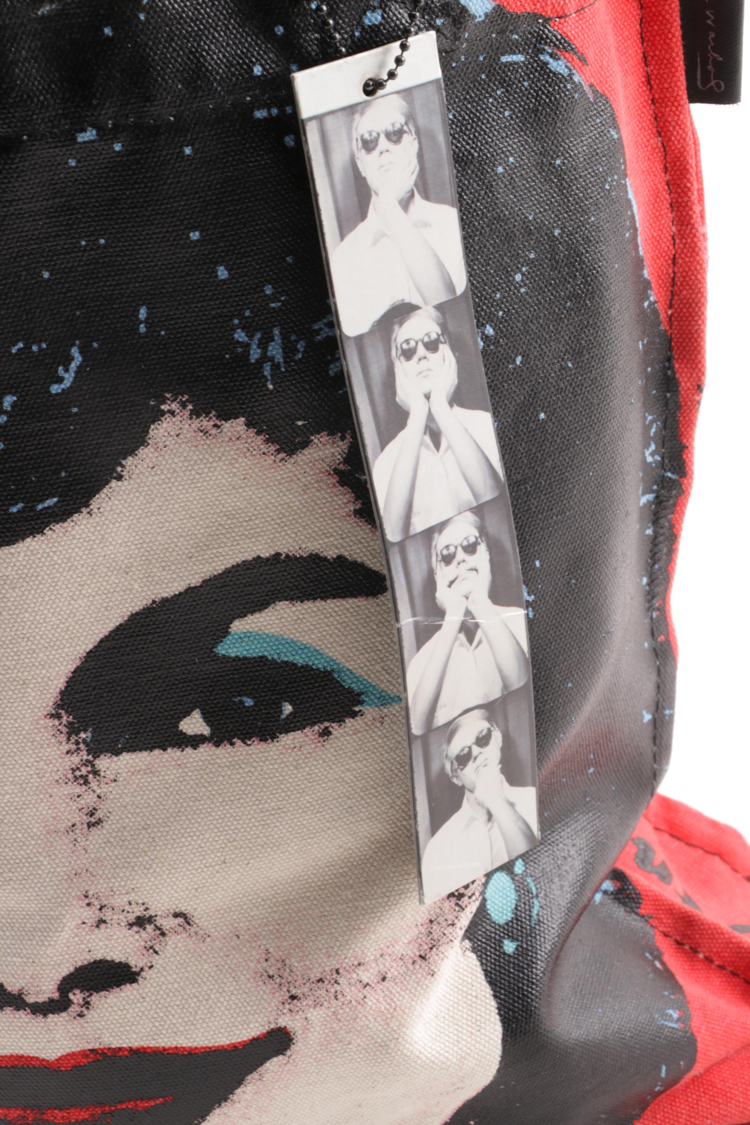 Loop NYC Andy Warhol Canvas Jackie Kennedy Onassis Themed Tote