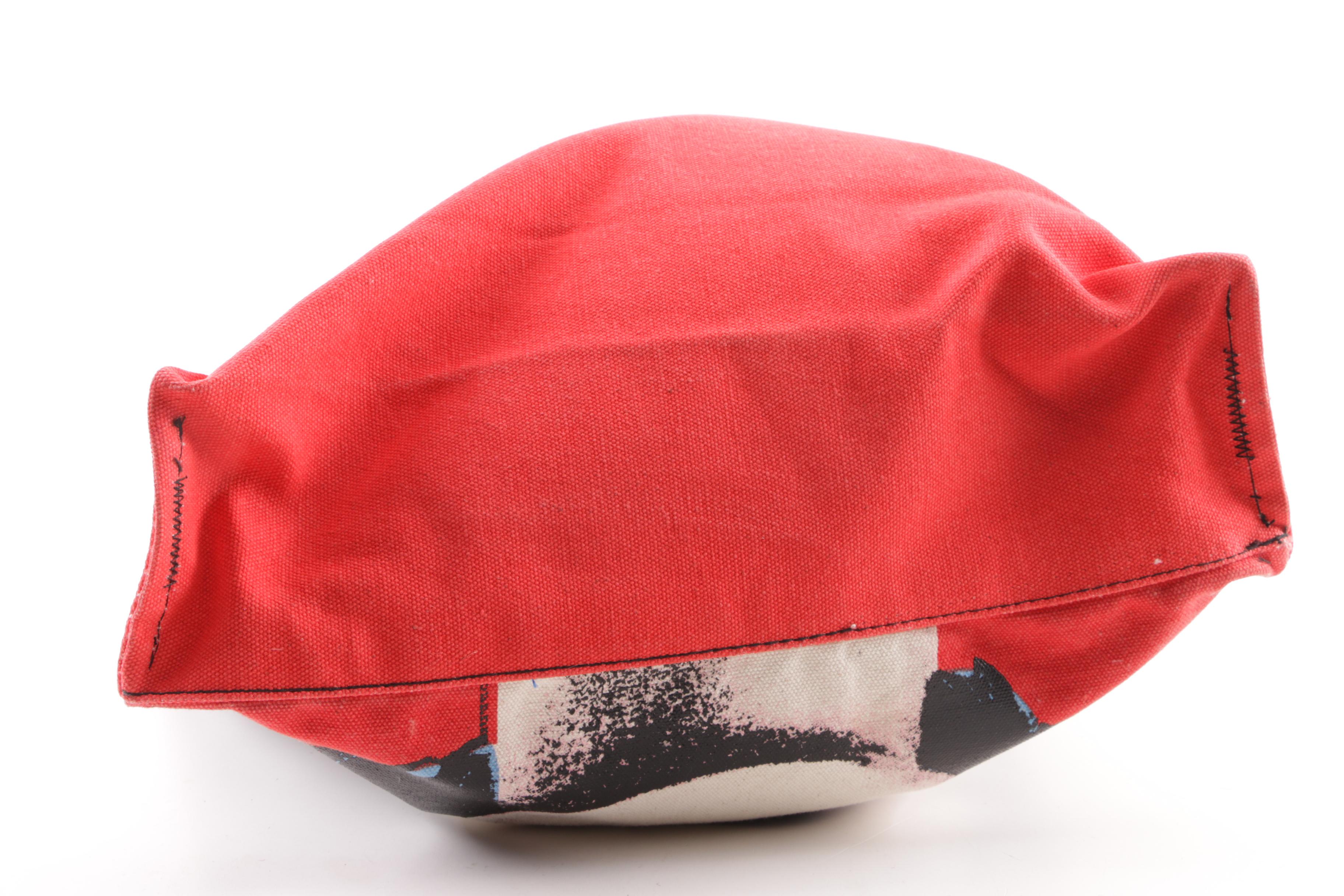 Loop NYC Andy Warhol Canvas Jackie Kennedy Onassis Themed Tote