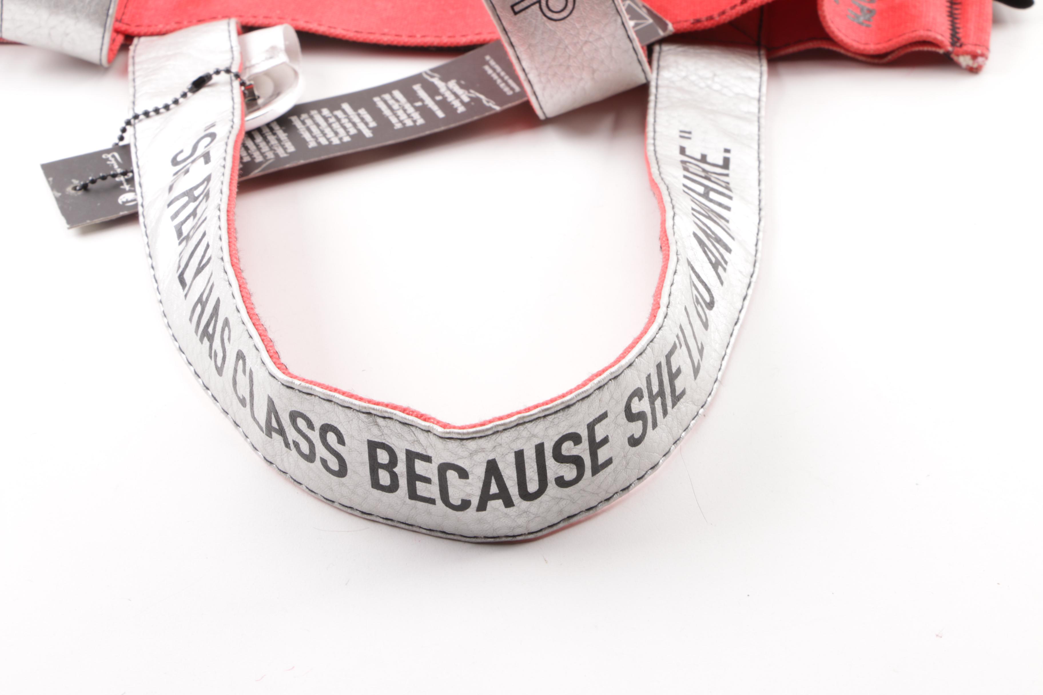 Loop NYC Andy Warhol Canvas Jackie Kennedy Onassis Themed Tote