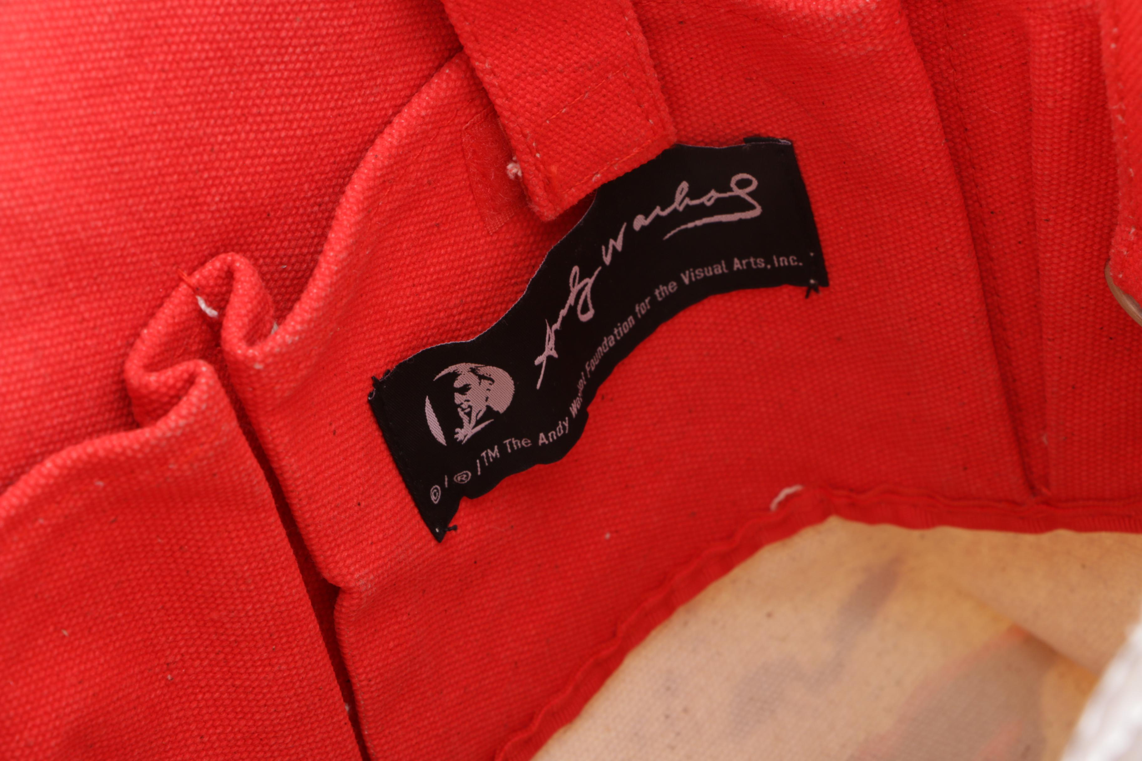 Loop NYC Andy Warhol Canvas Jackie Kennedy Onassis Themed Tote