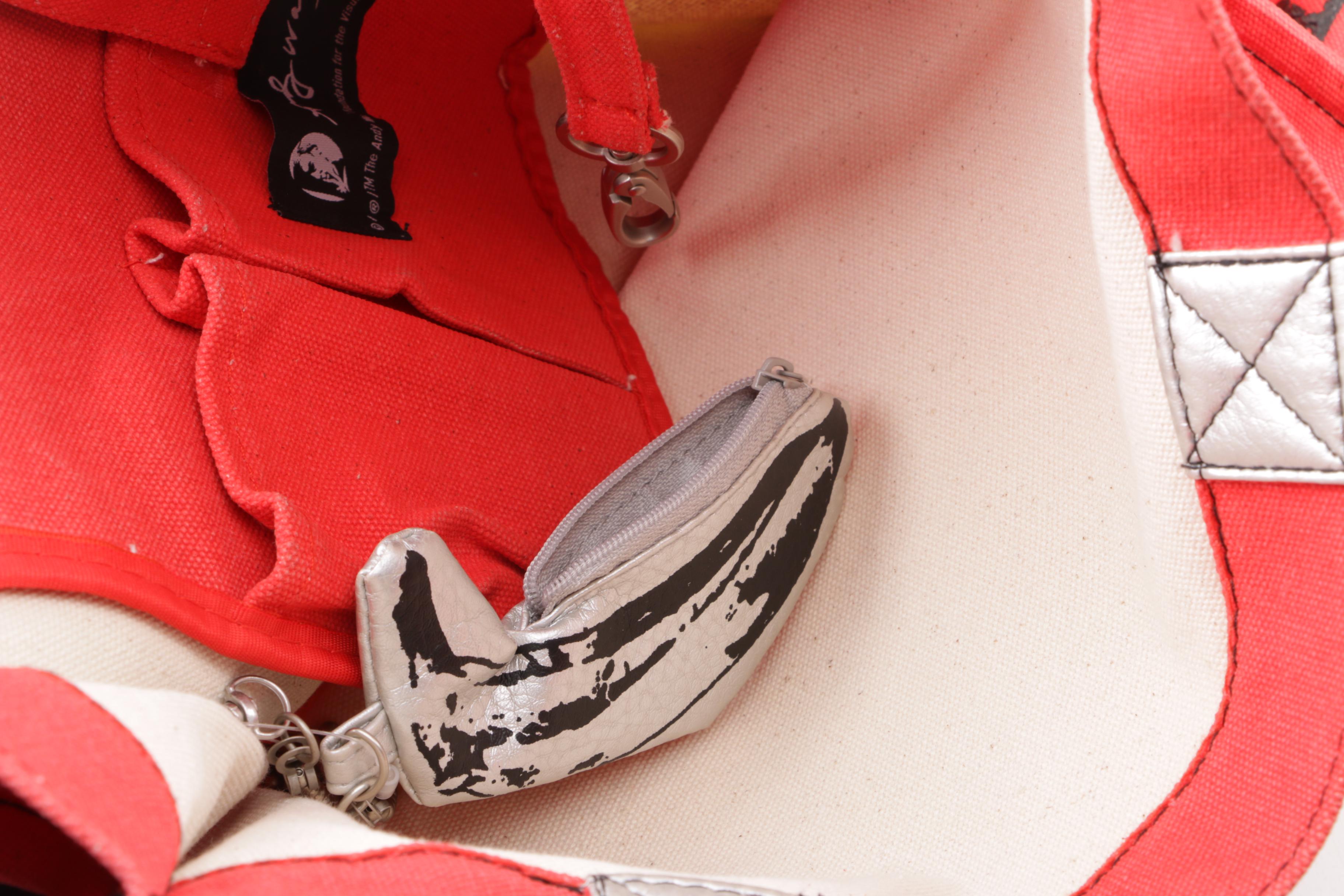 Loop NYC Andy Warhol Canvas Jackie Kennedy Onassis Themed Tote