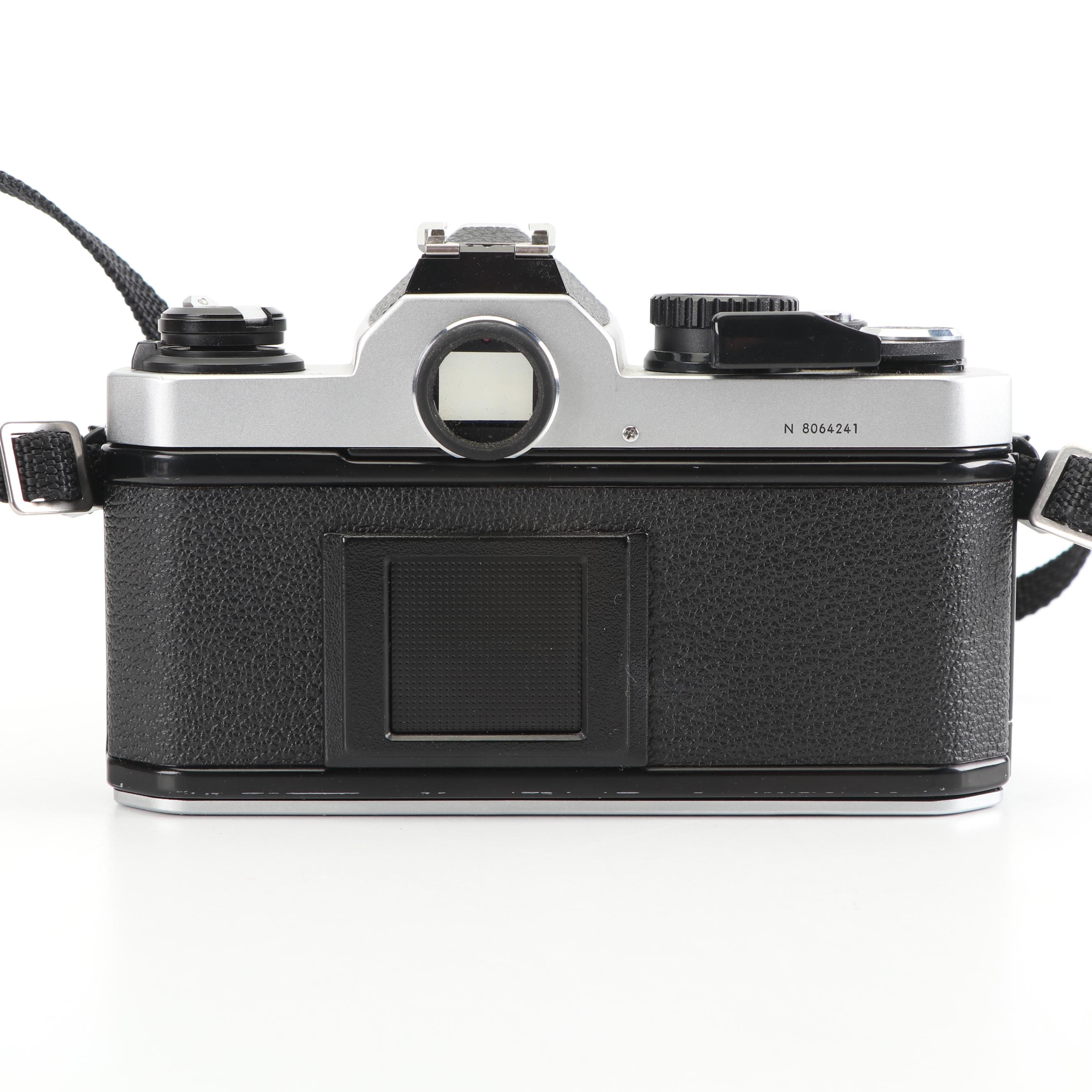 Vintage Nikon FM2 35mm SLR Camera with Bag and Accessories