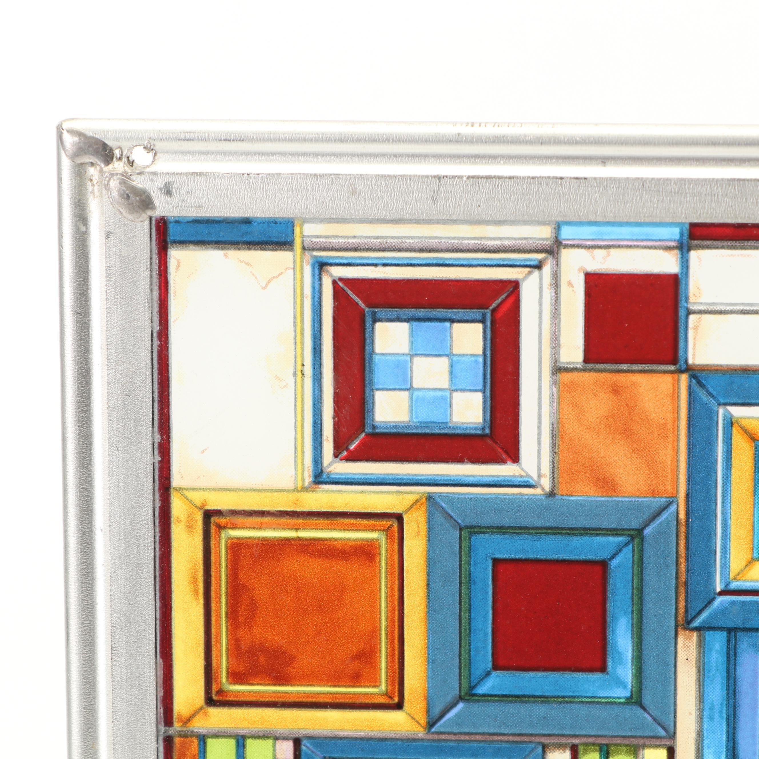 Frank Lloyd Wright Collection "Saguaro" Glass Panel