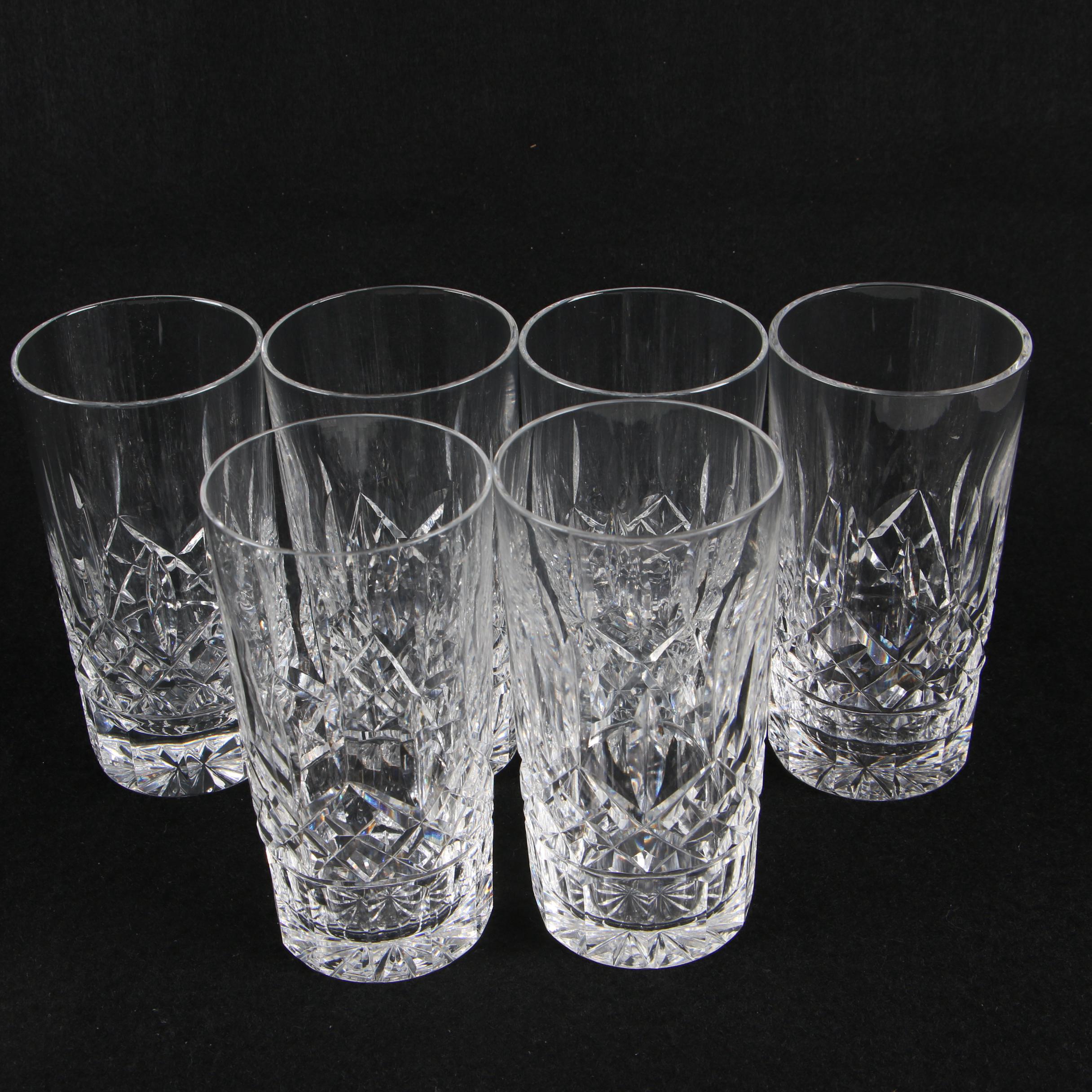Waterford Crystal "Lismore" Highball Glasses