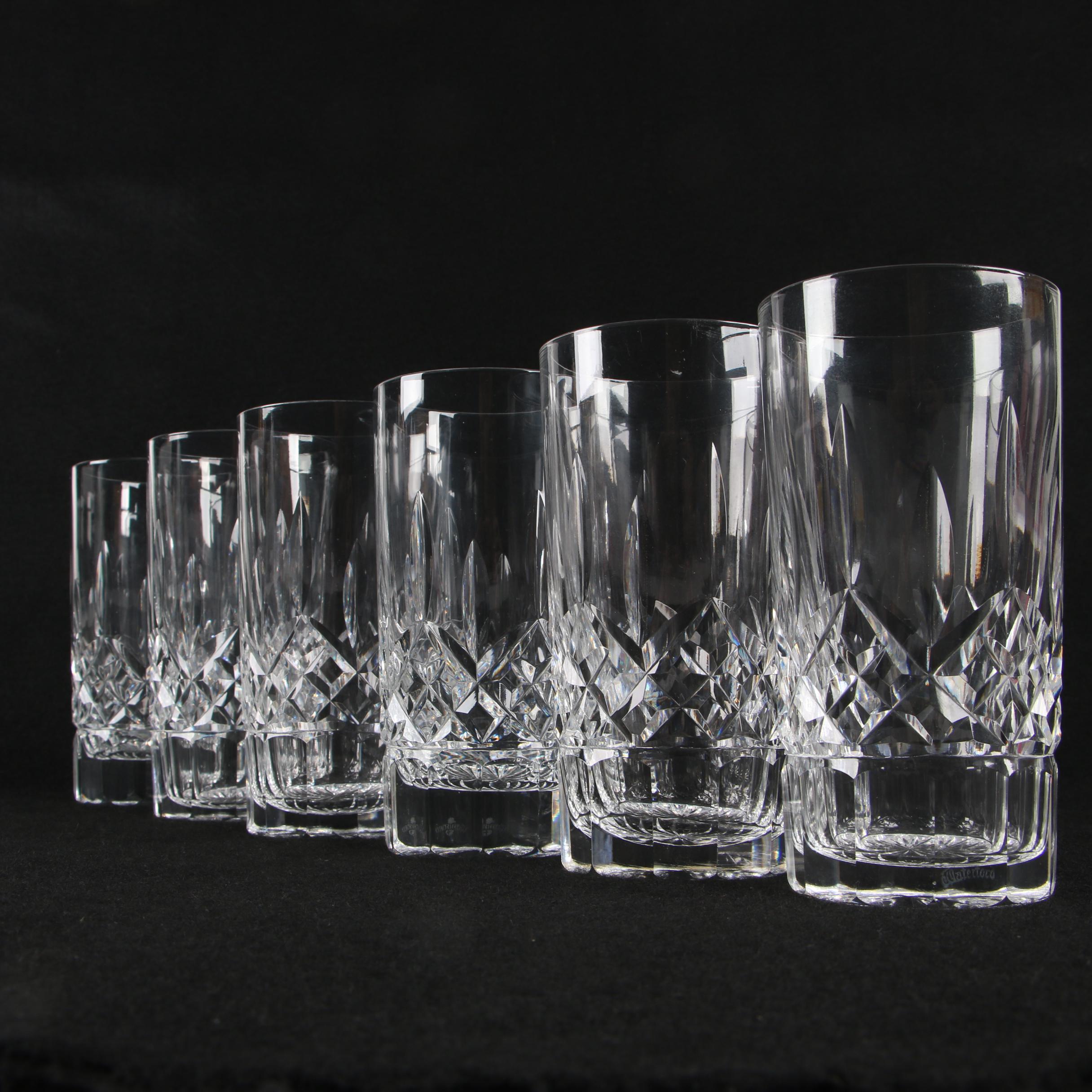 Waterford Crystal "Lismore" Highball Glasses