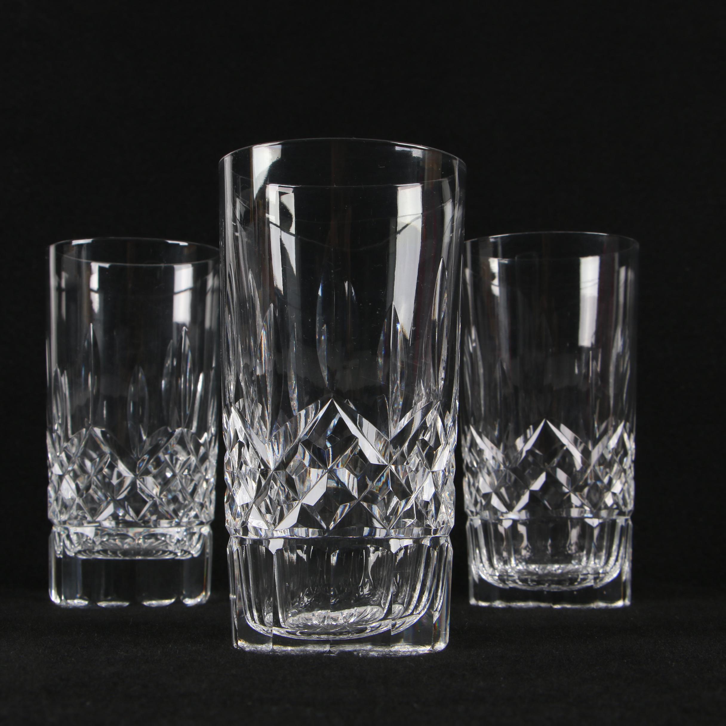 Waterford Crystal "Lismore" Highball Glasses