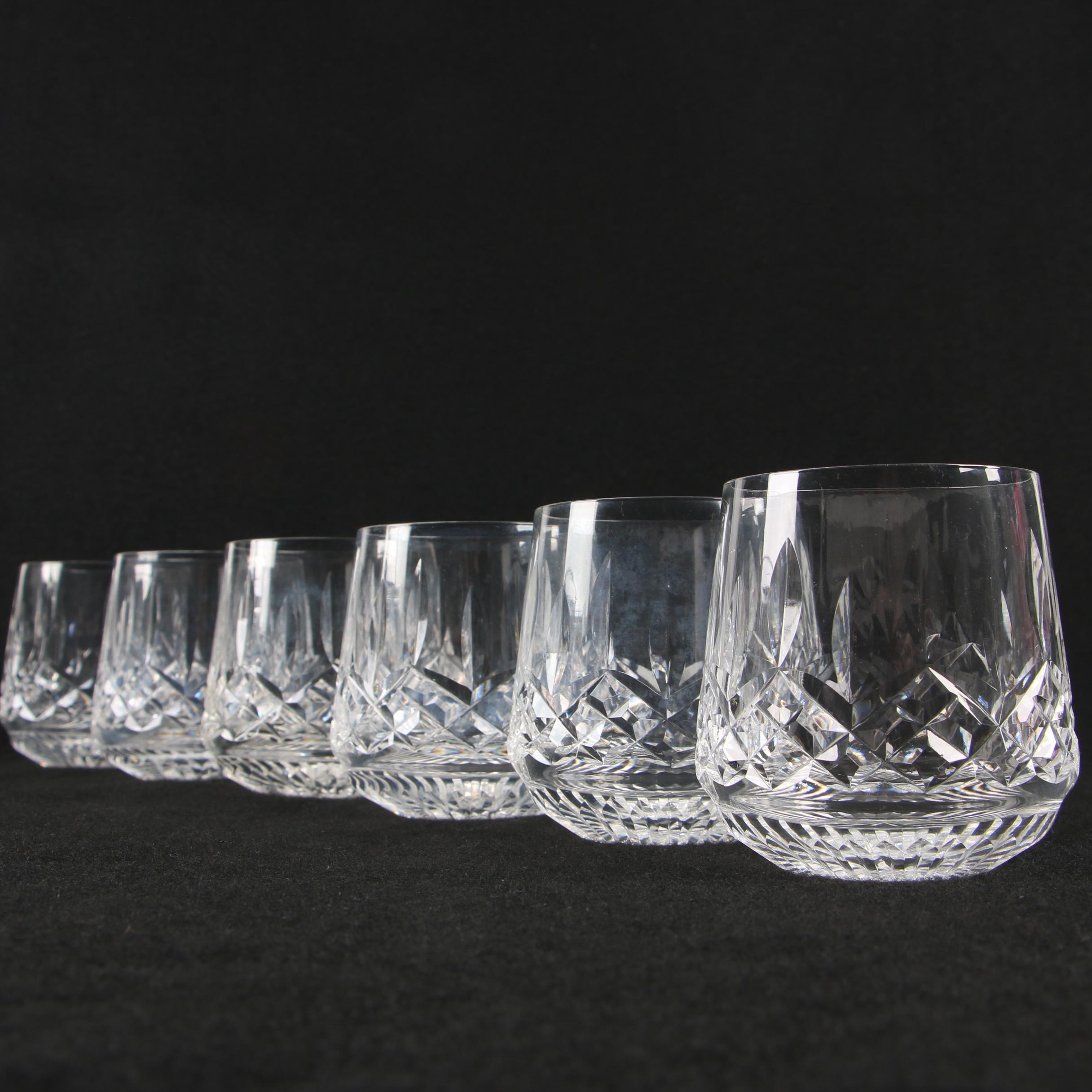 Waterford Crystal "Lismore" Roly Poly Glasses