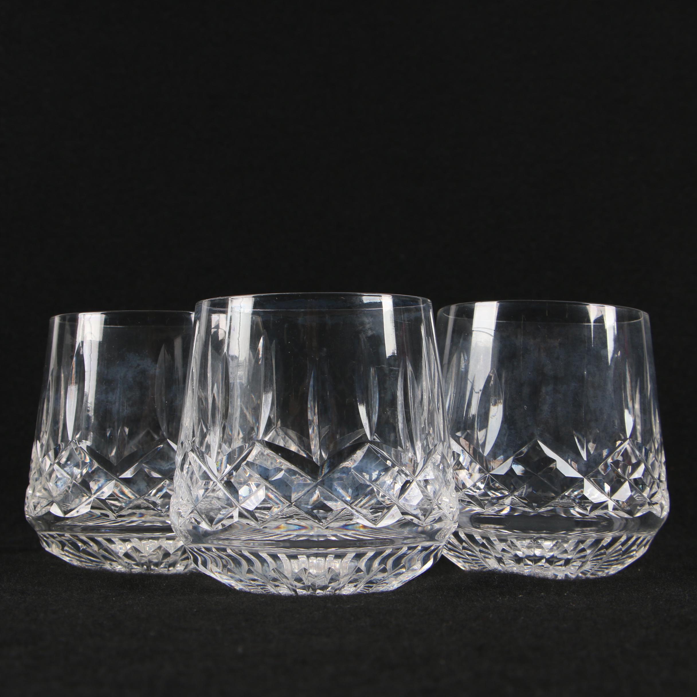 Waterford Crystal "Lismore" Roly Poly Glasses