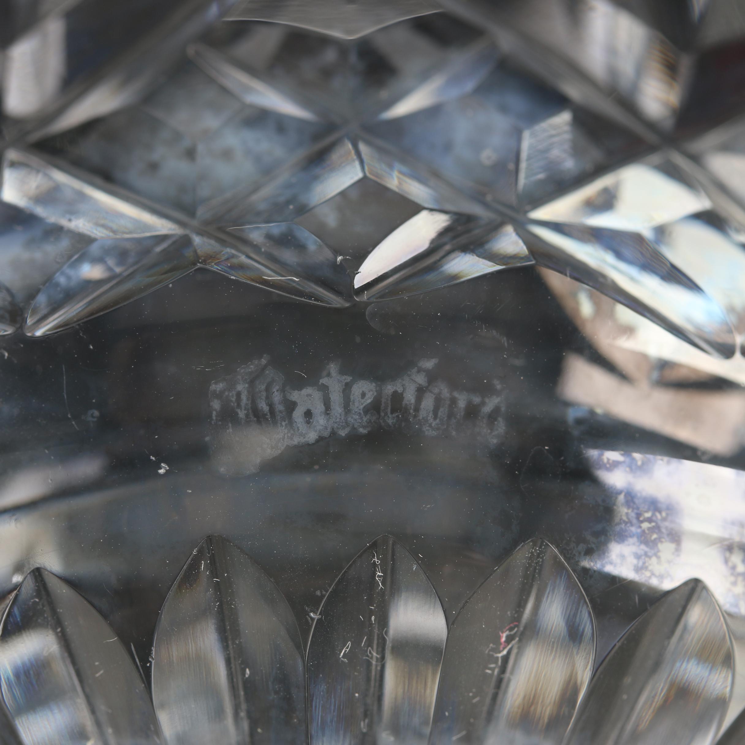 Waterford Crystal "Lismore" Roly Poly Glasses