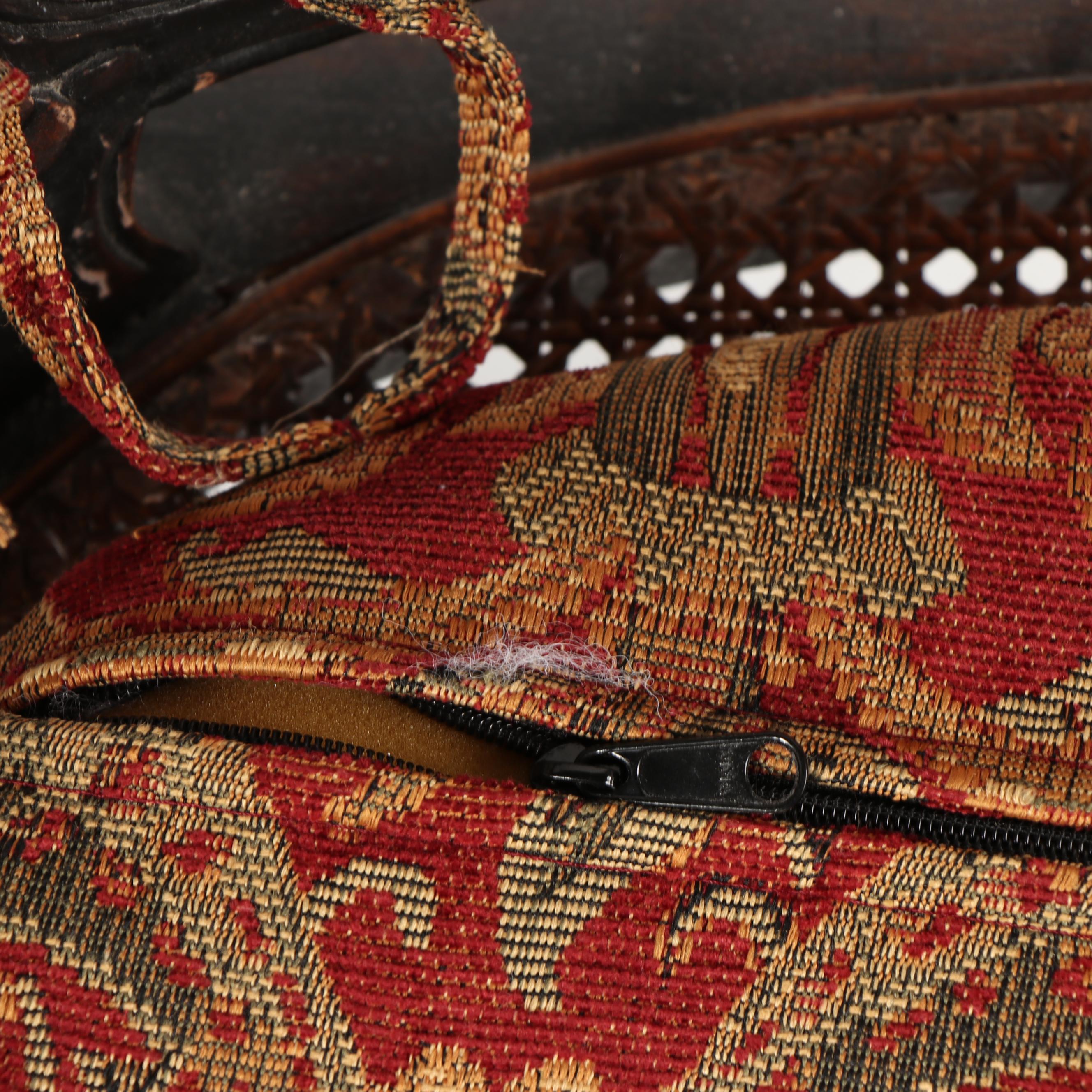 French Provincial Style Cane Back Vanity Chair