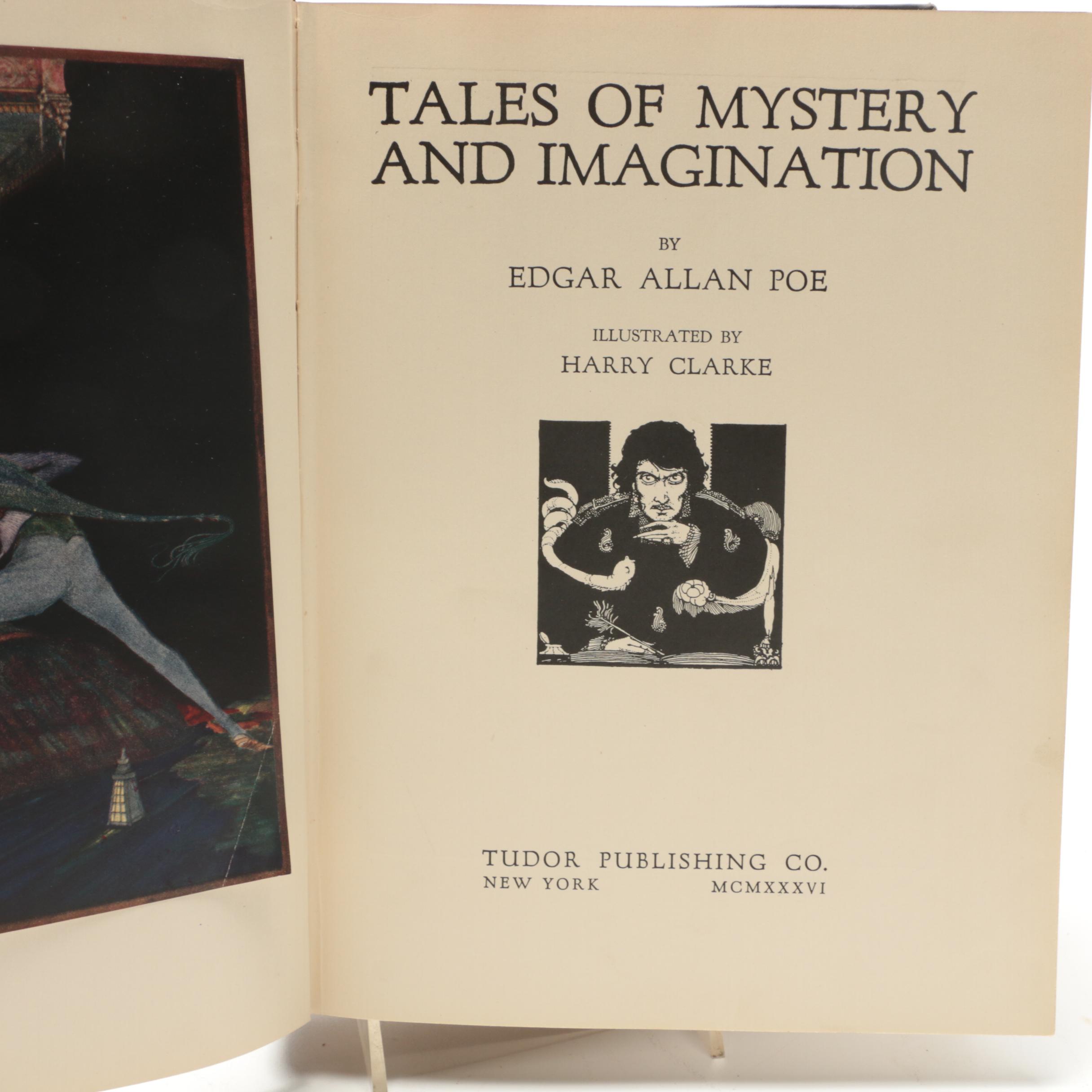 1936 Illustrated "Tales of Mystery and Imagination" by Edgar Allan Poe