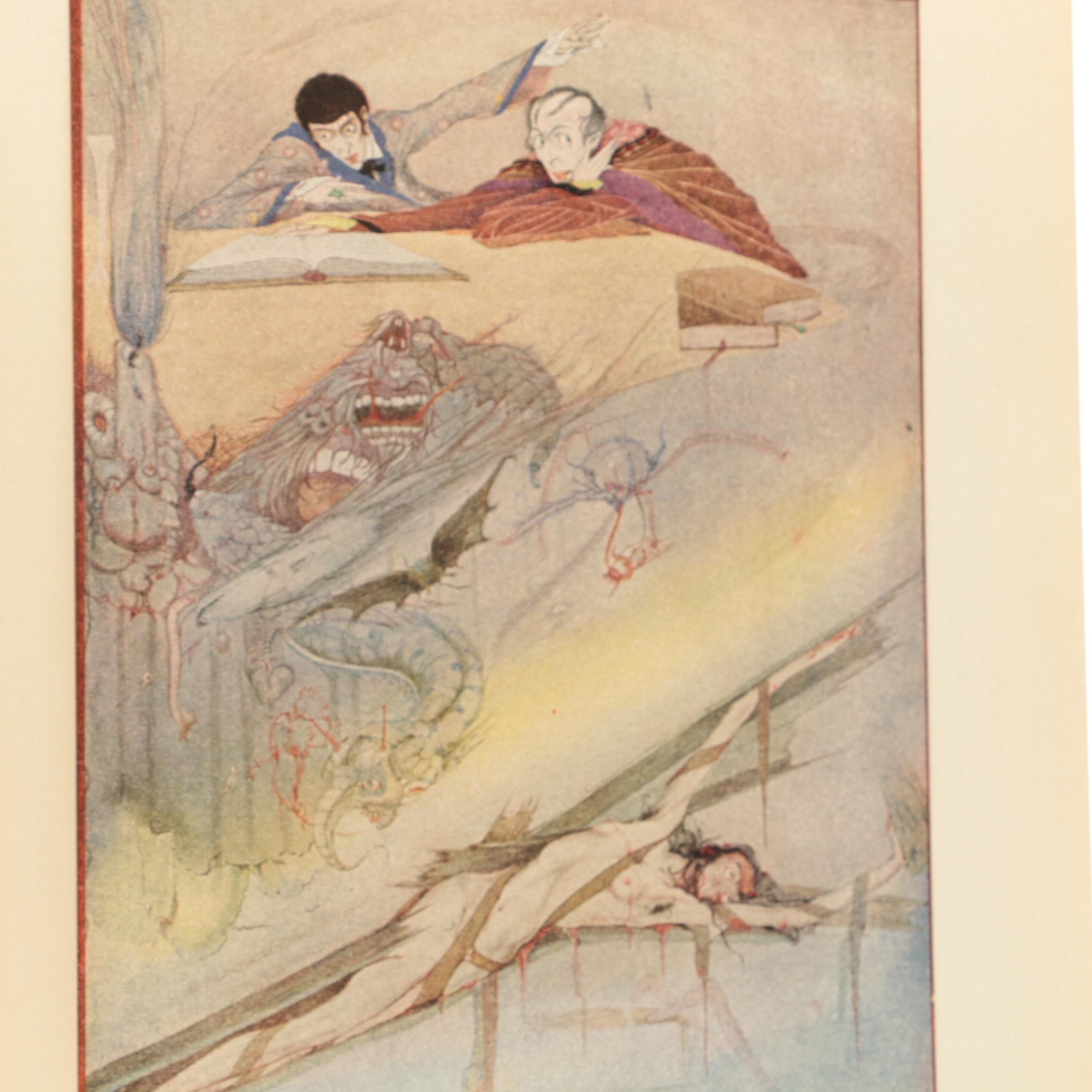 1936 Illustrated "Tales of Mystery and Imagination" by Edgar Allan Poe