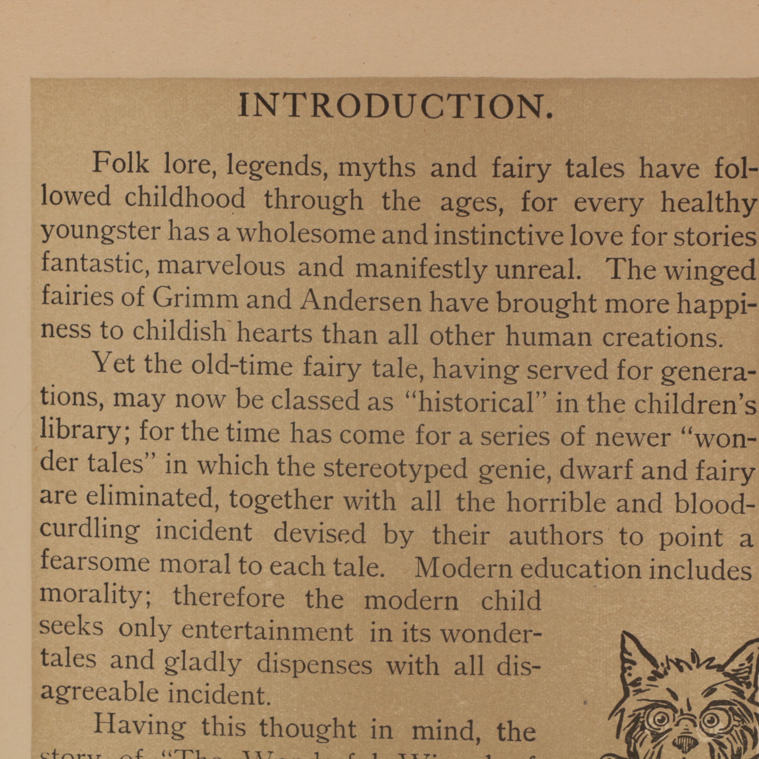 1900 First Edition Second State "The Wonderful Wizard of Oz" by L. Frank Baum