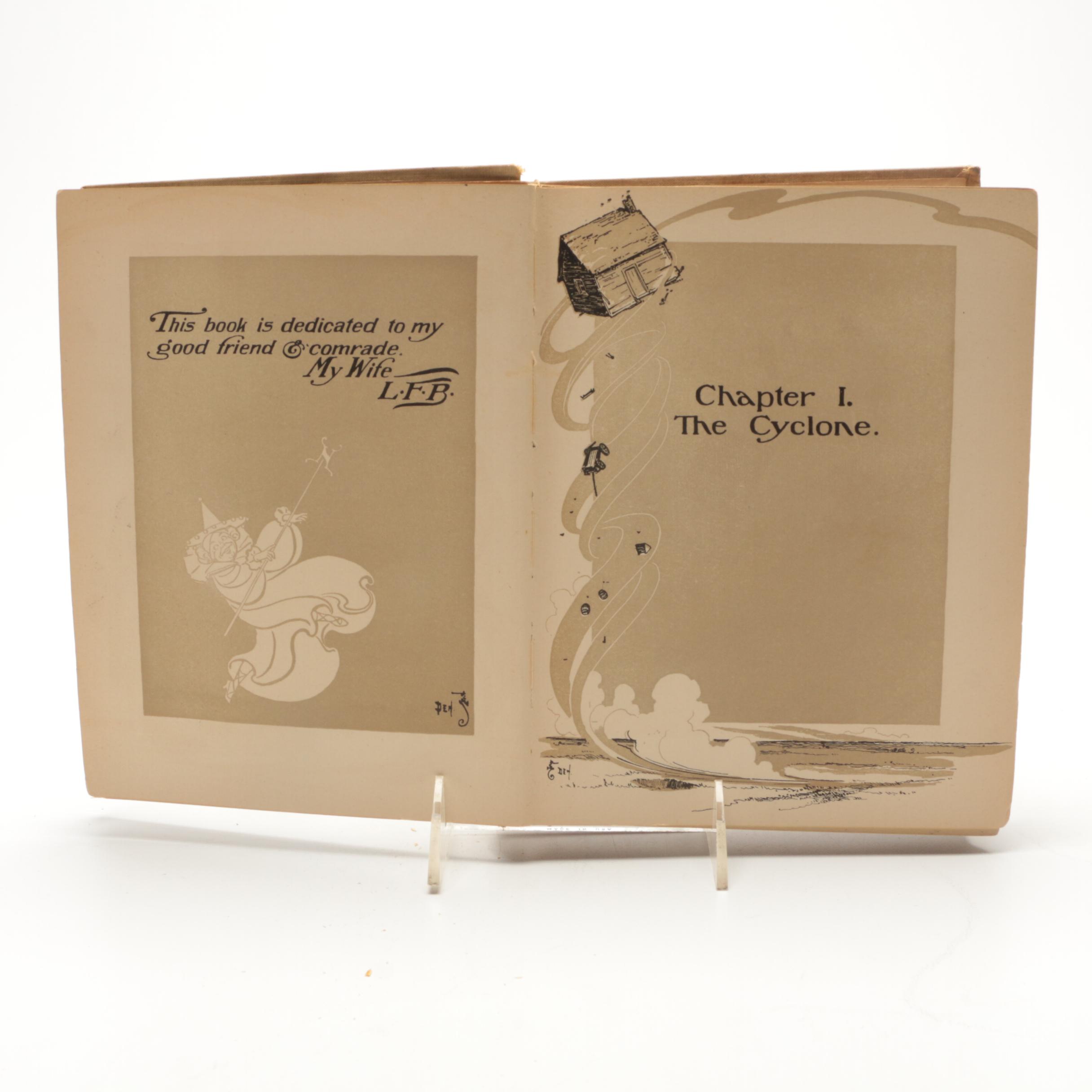 1900 First Edition Second State "The Wonderful Wizard of Oz" by L. Frank Baum