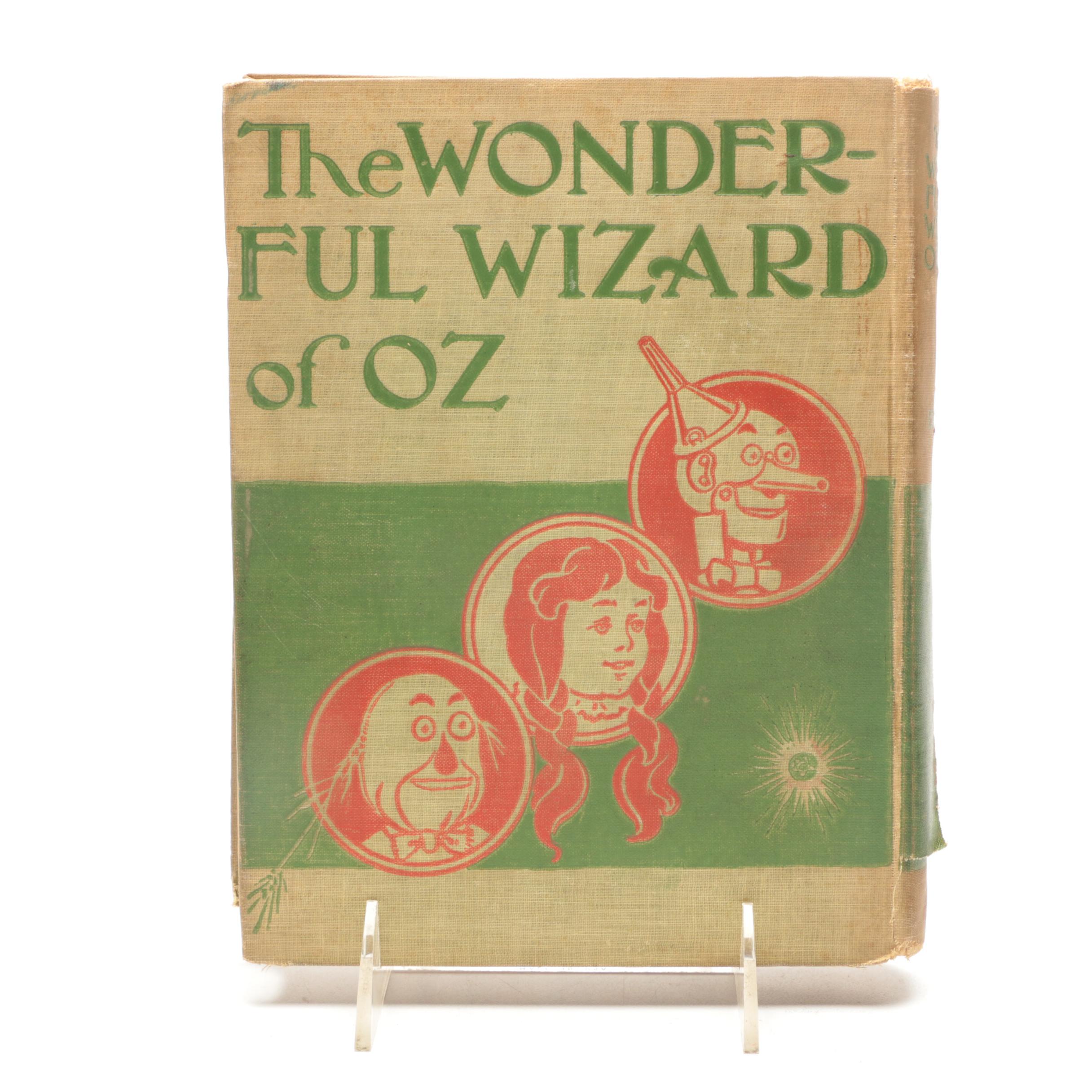 1900 First Edition Second State "The Wonderful Wizard of Oz" by L. Frank Baum