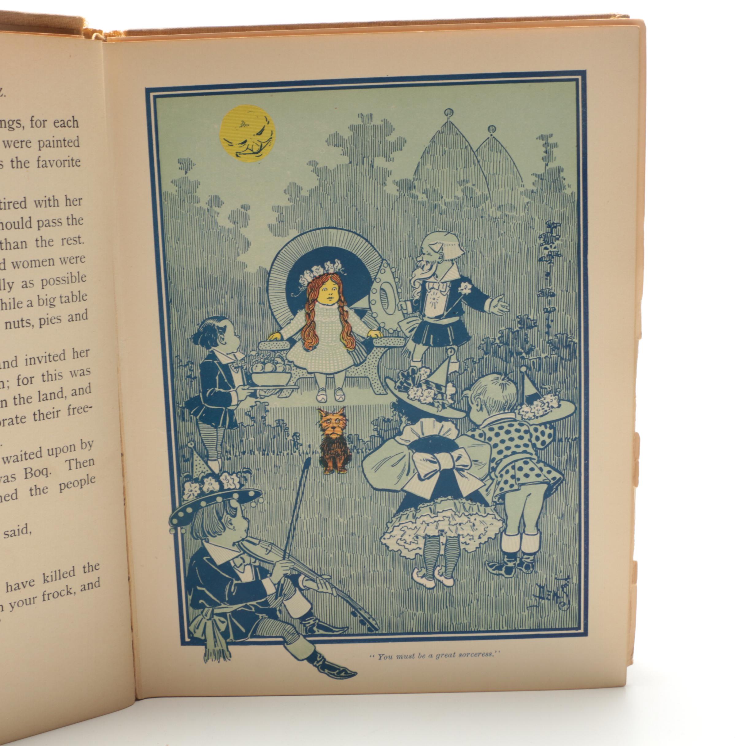 1900 First Edition Second State "The Wonderful Wizard of Oz" by L. Frank Baum