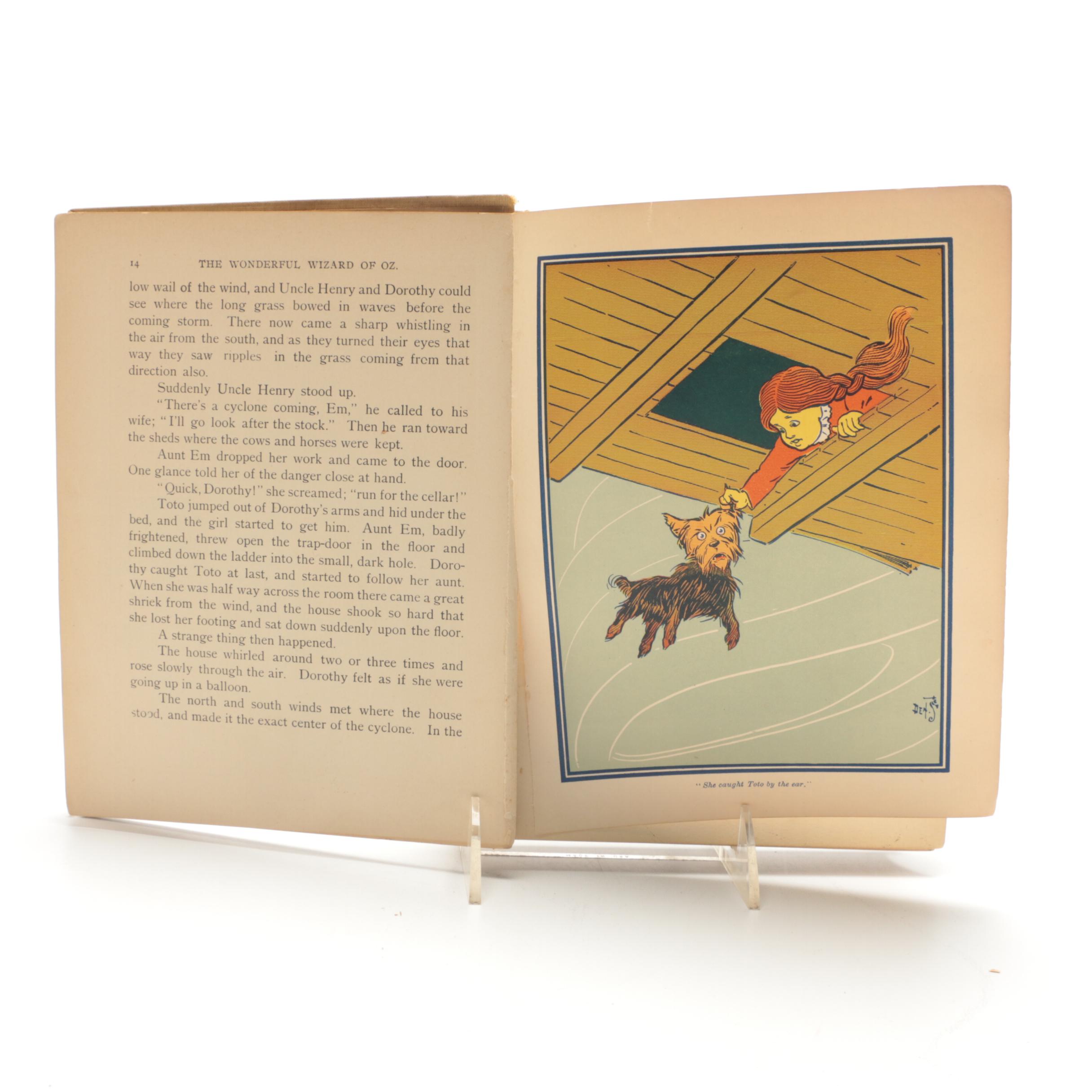 1900 First Edition Second State "The Wonderful Wizard of Oz" by L. Frank Baum