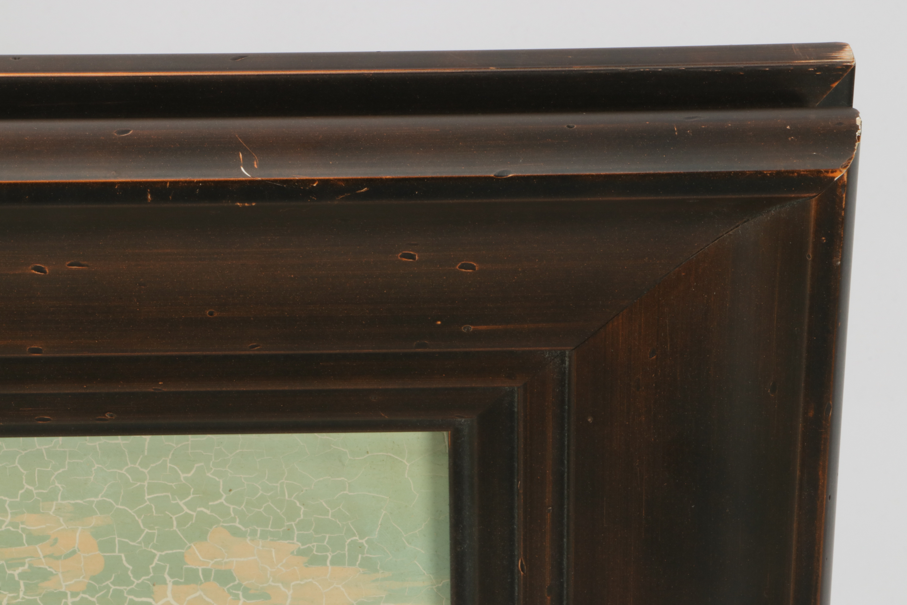 Grandma Moses Oil Painting "Village Scene"