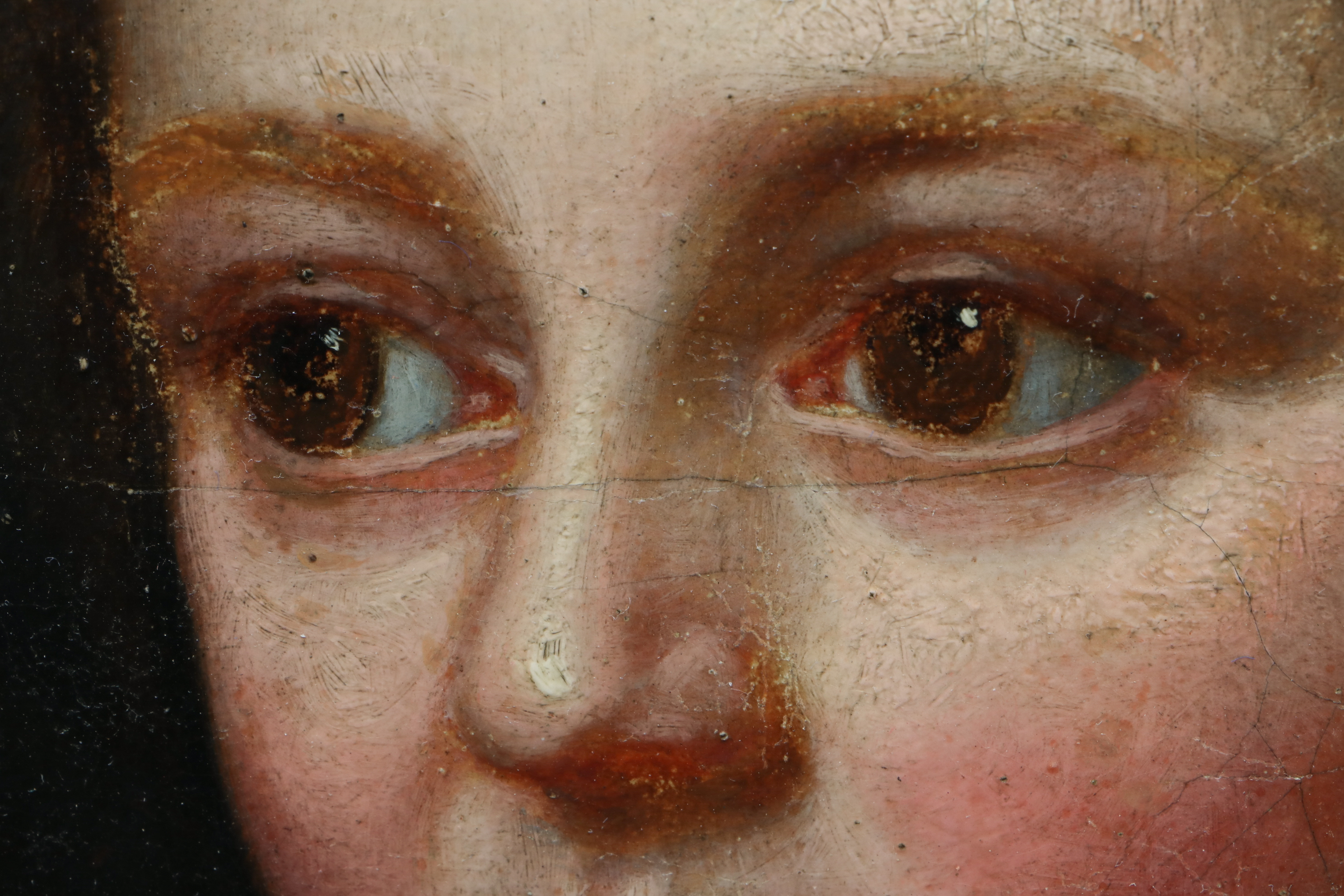 Joseph Anton Muxel 1824 Mural-Sized Family Portrait Oil Painting on Canvas