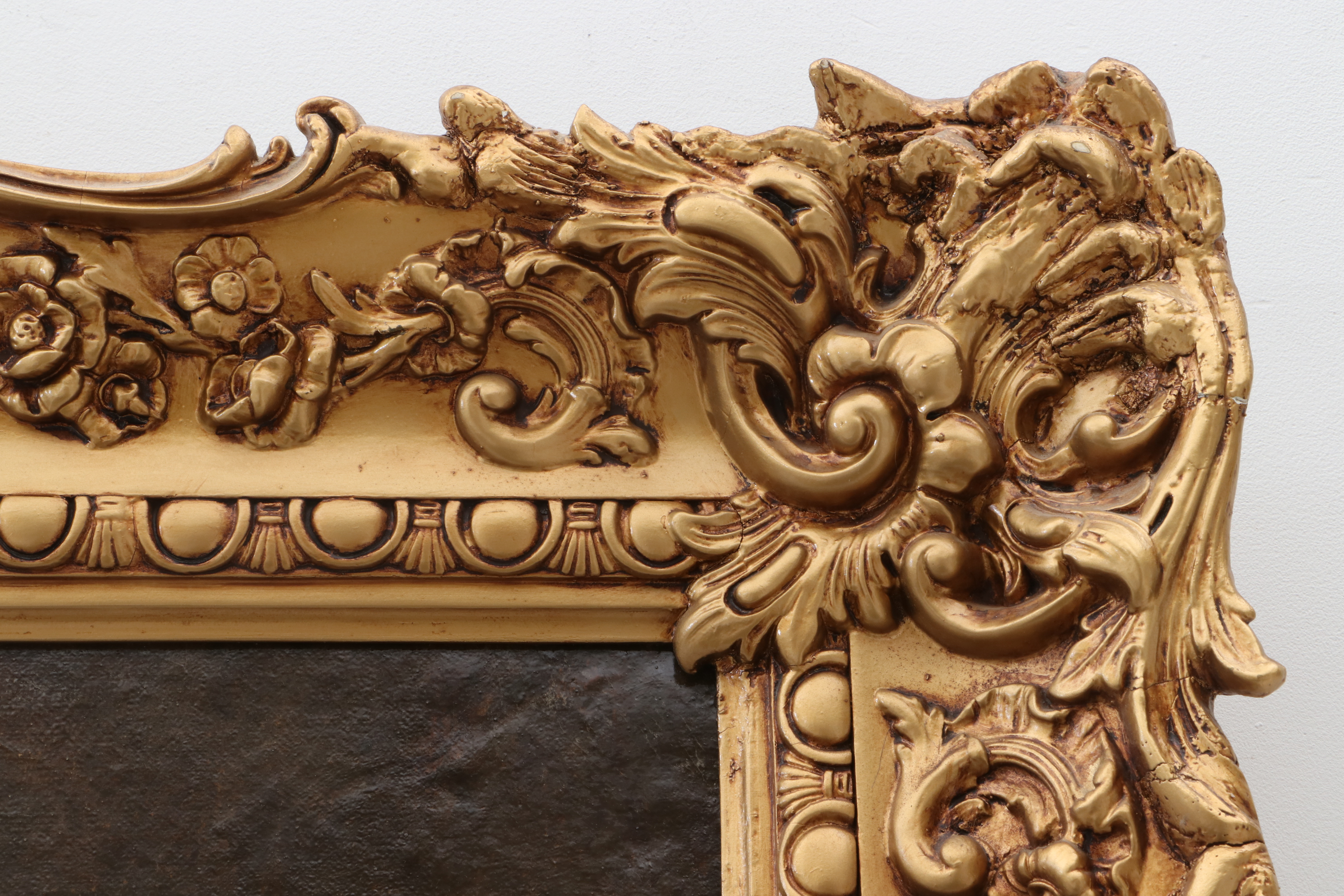 Joseph Anton Muxel 1824 Mural-Sized Family Portrait Oil Painting on Canvas