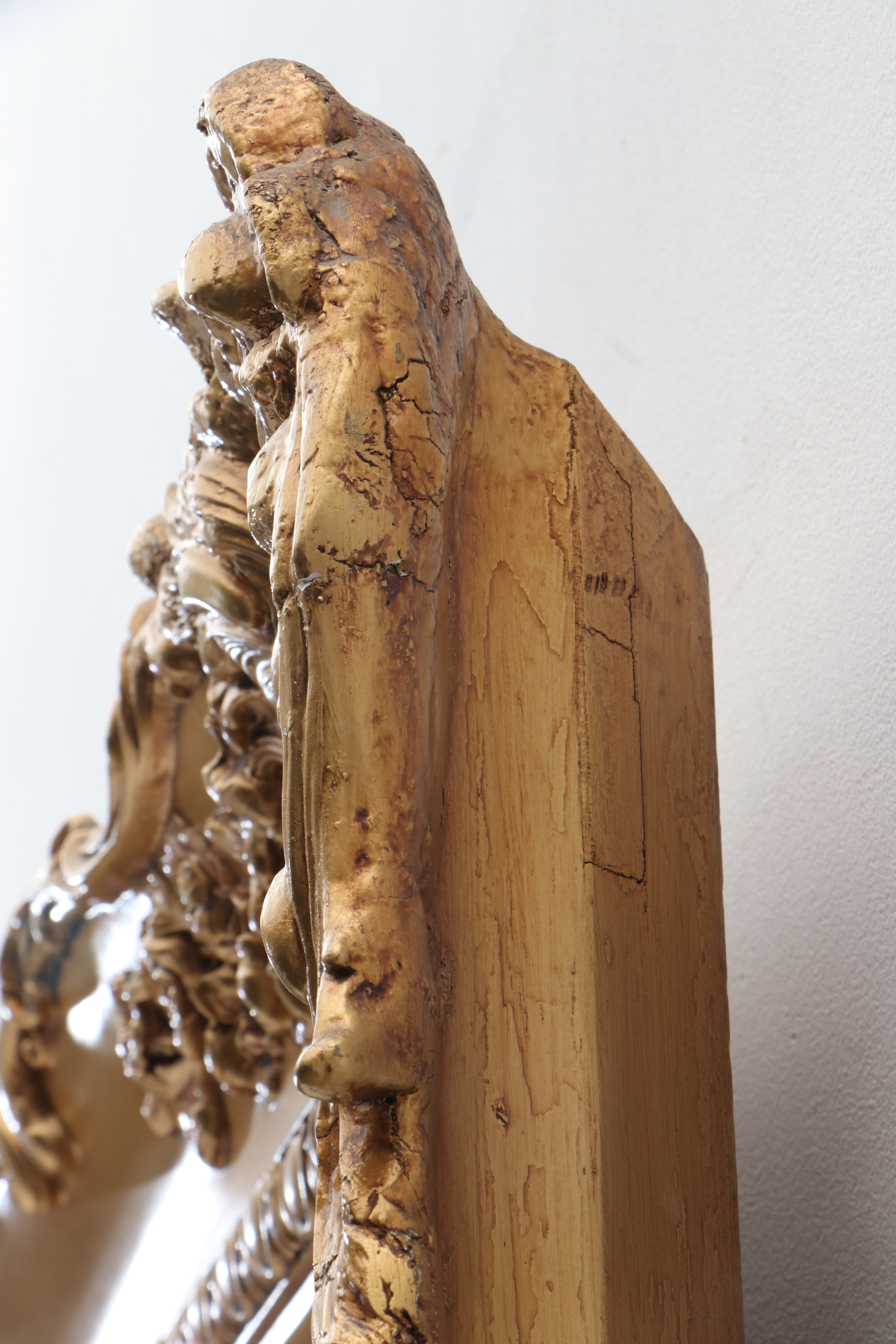 Joseph Anton Muxel 1824 Mural-Sized Family Portrait Oil Painting on Canvas