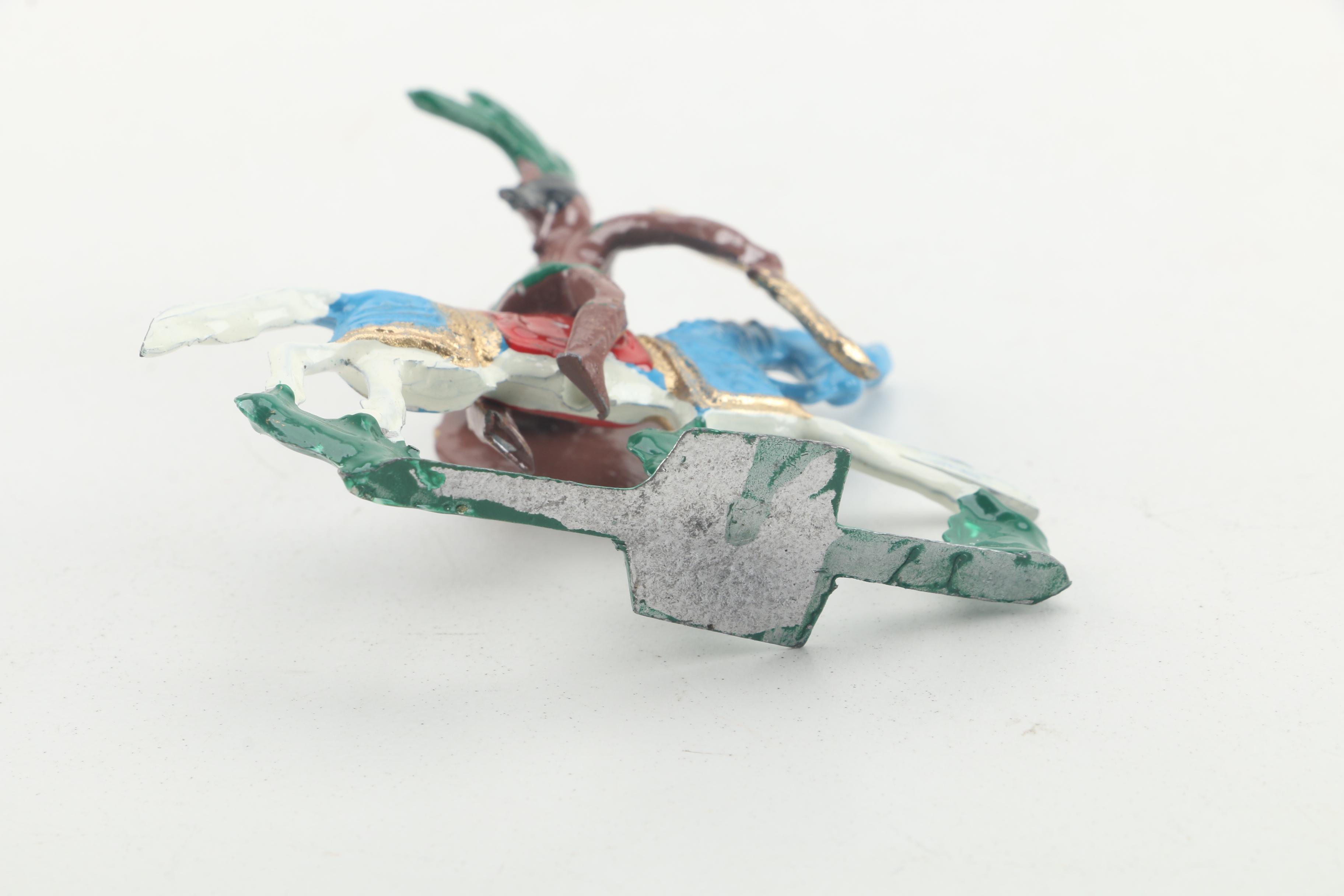 Hand Painted Cast Metal Warrior Figures