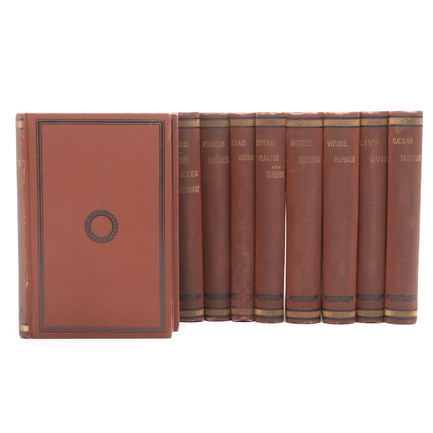 "Ancient Classics for English Readers" Antique Fourteen Volume Set