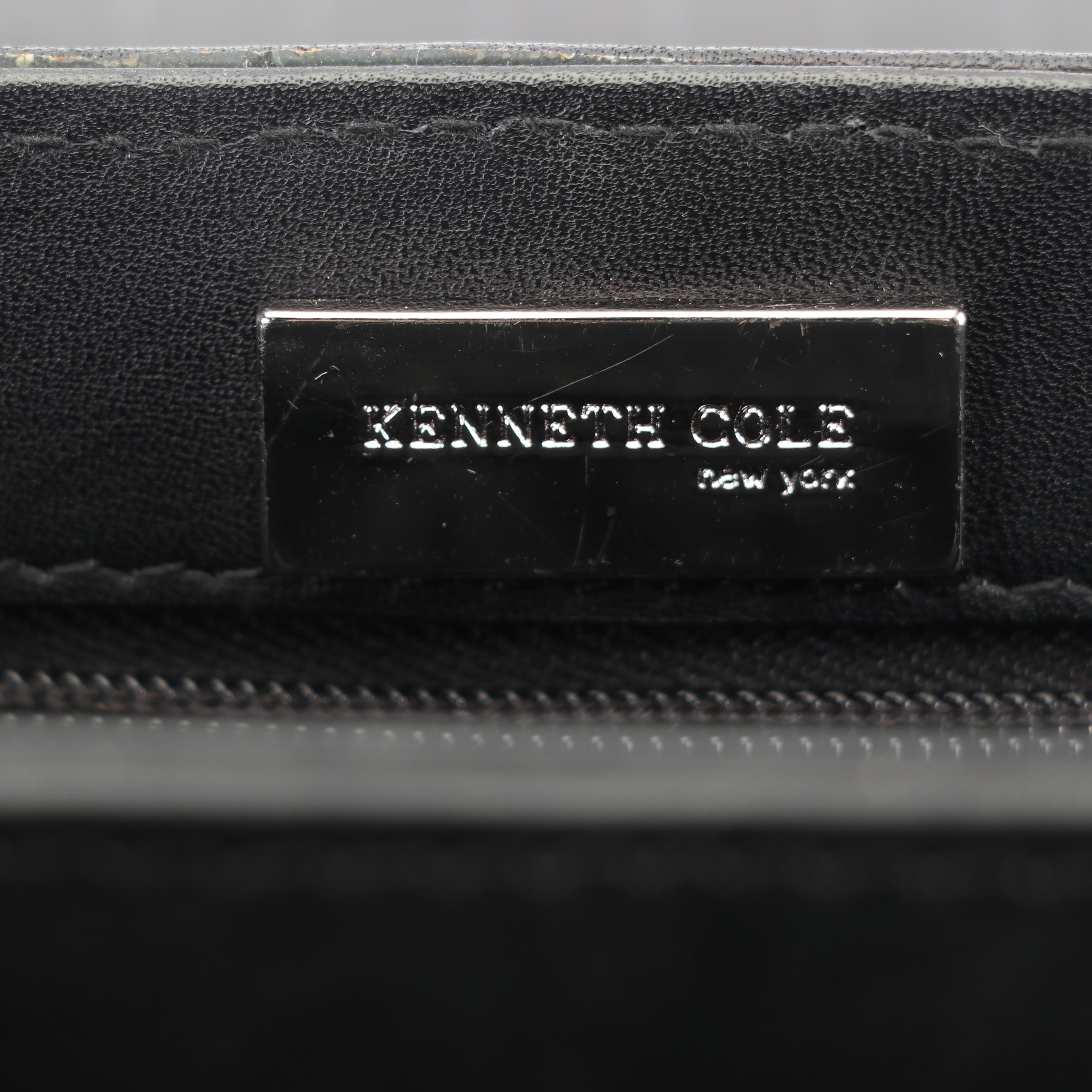 Kenneth Cole New York Leather Briefcase and Cole Haan Leather Portfolio