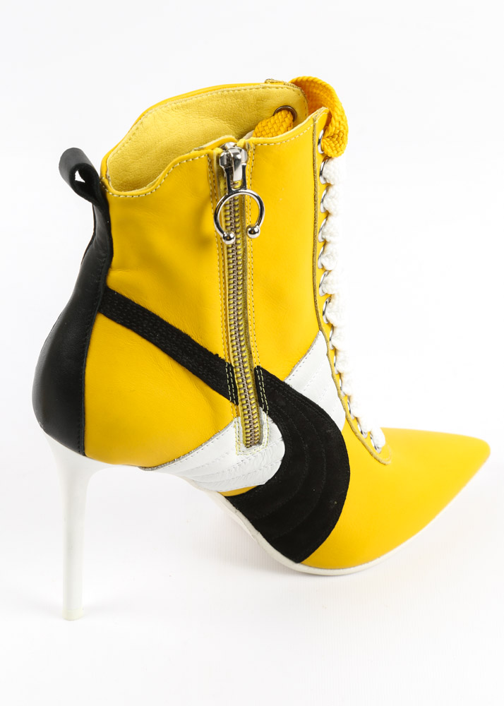 Puma x Rihanna Italian Leather High Heel Sneakers