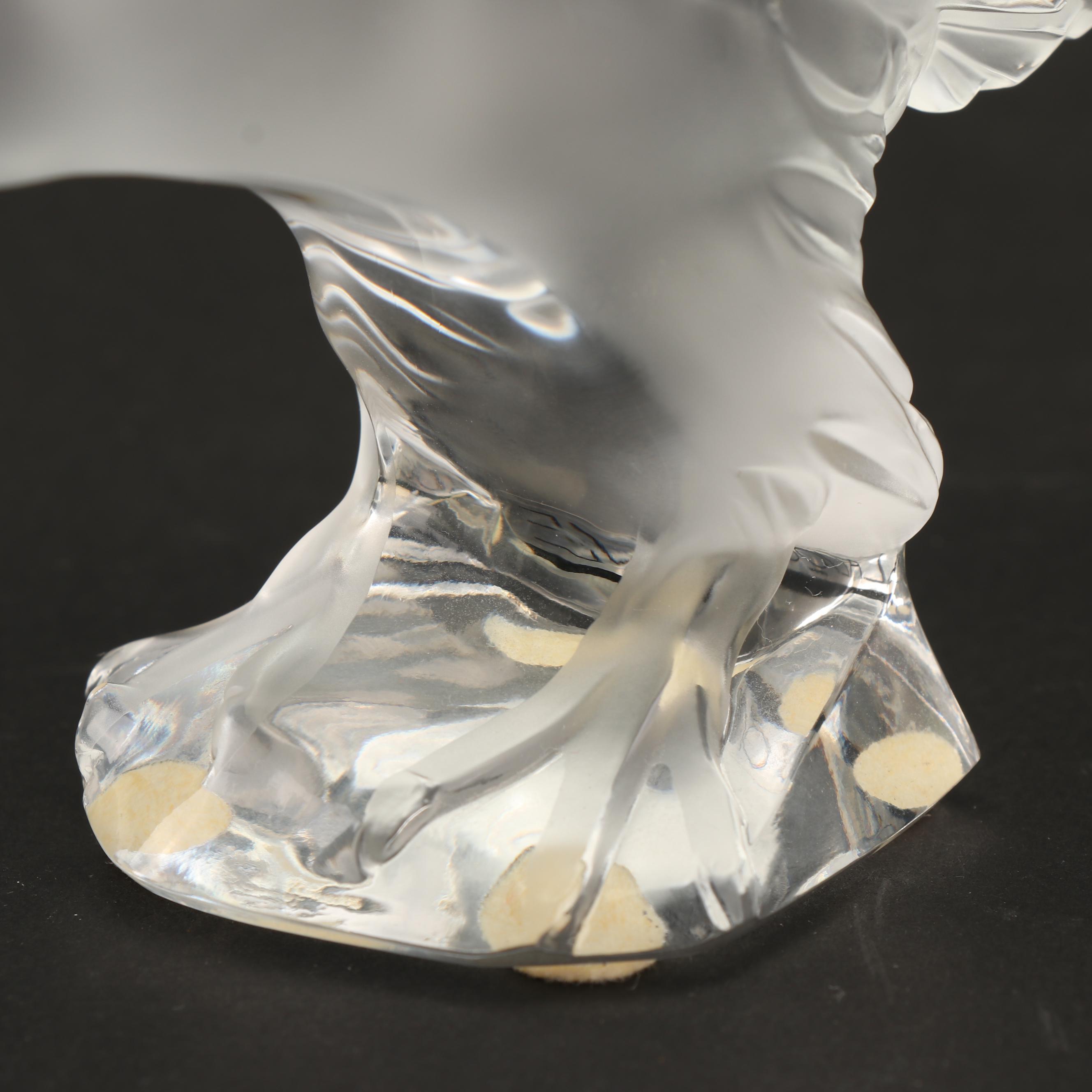 Lalique "Royal Eagle" Crystal Figurine