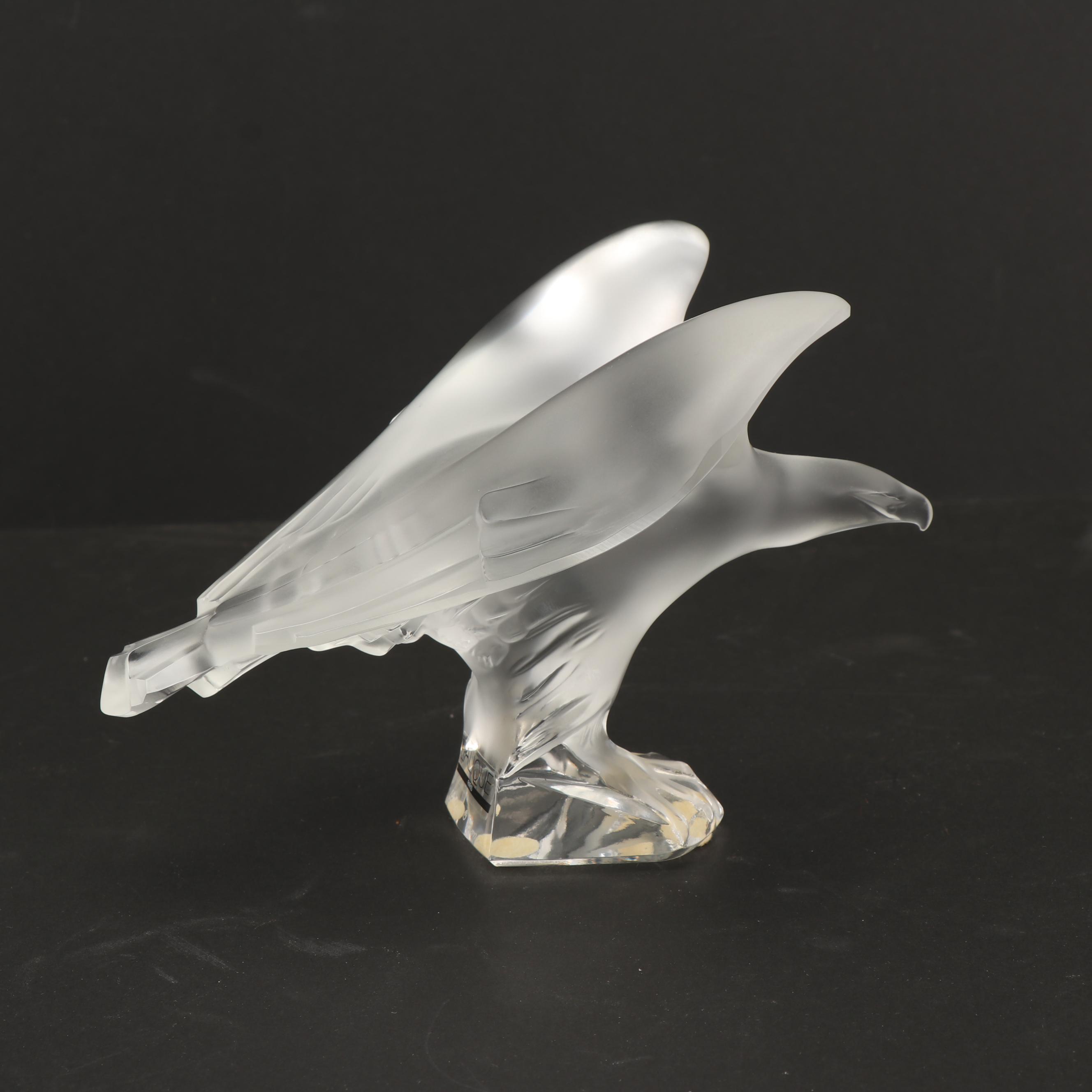 Lalique "Royal Eagle" Crystal Figurine