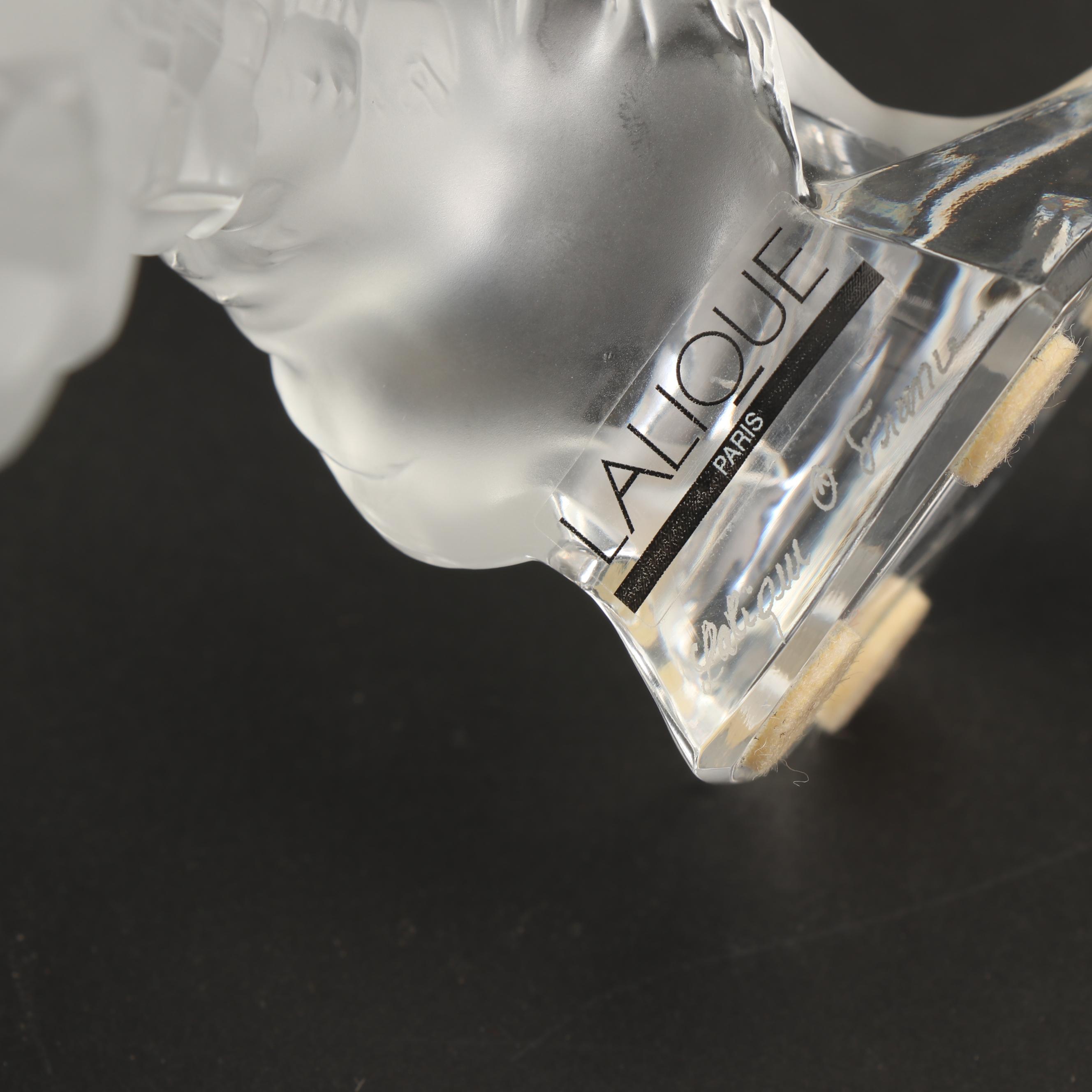 Lalique "Royal Eagle" Crystal Figurine